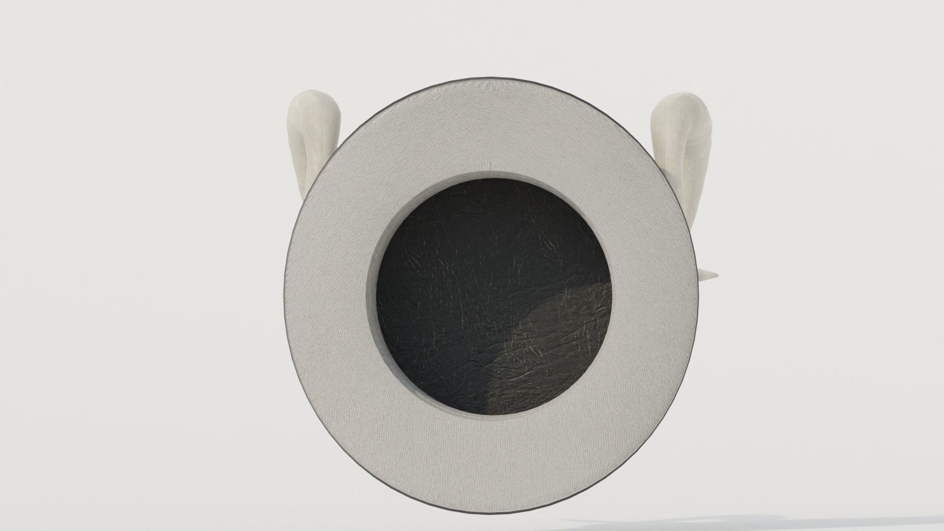 3D model Horned Top Hat VR / AR / lowpoly CGTrader