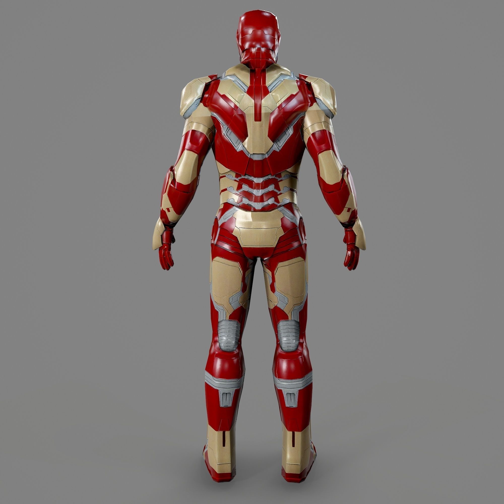Iron Man Mark 42 Full Wearable Accurate Armor with Inner Parts 3D model ...
