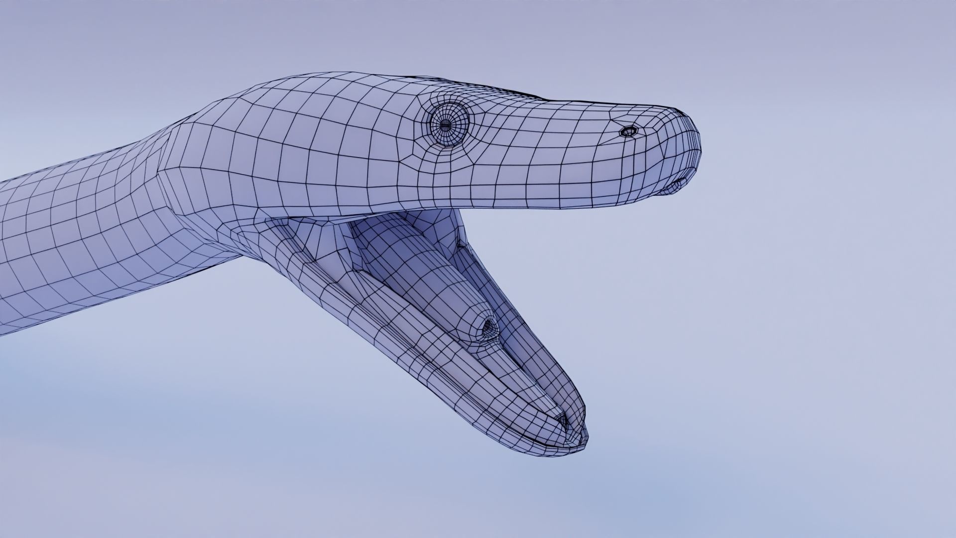 3D model Reticulated Python - Animated VR / AR / low-poly | CGTrader