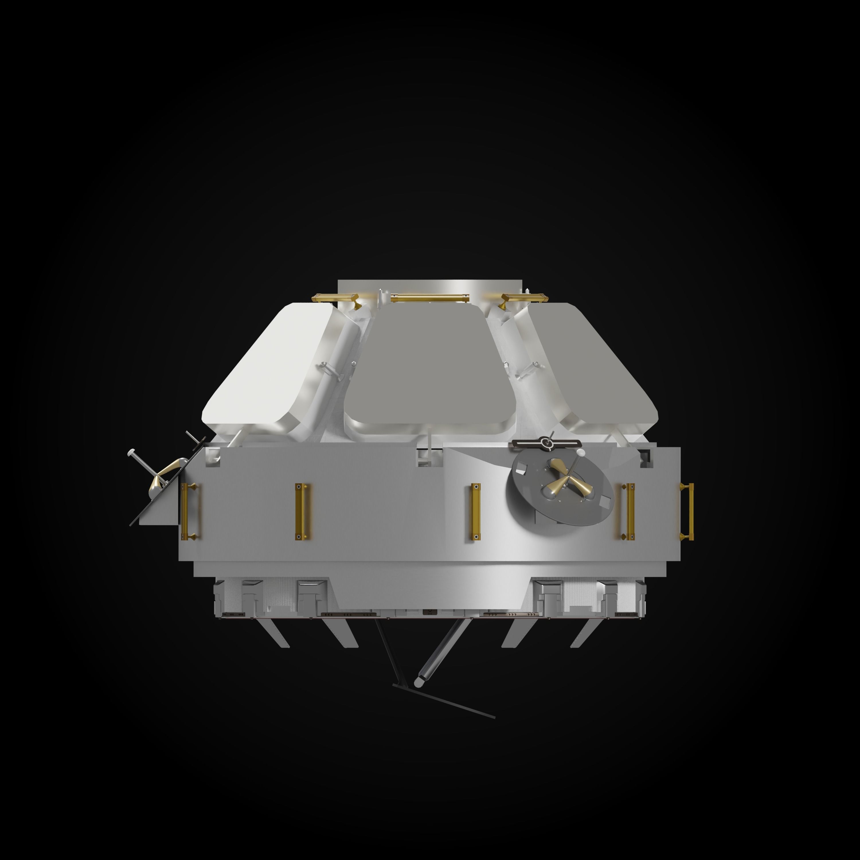 ISS Cupola module 3D model CGTrader
