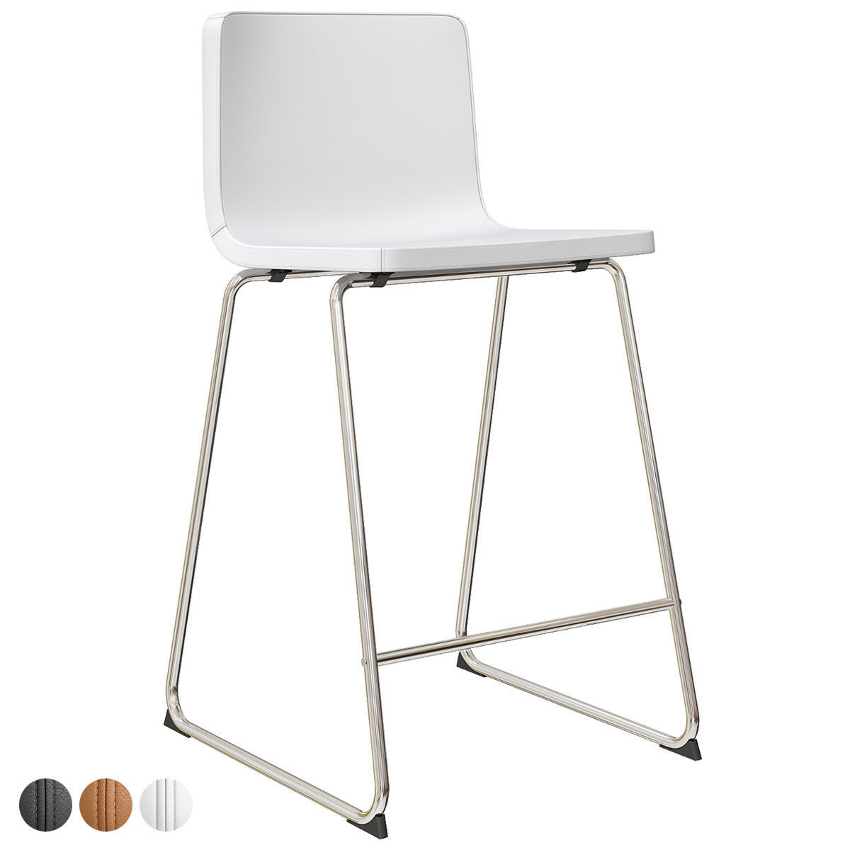 Bernhard Bar Stool Ikea 3D model CGTrader