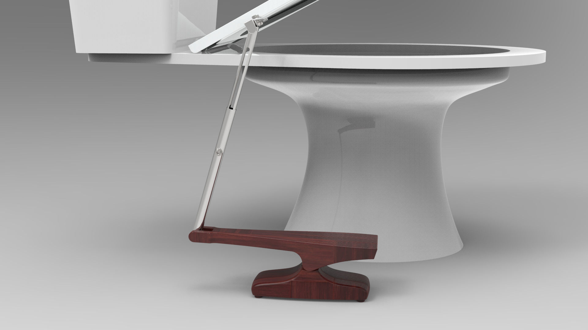 Toilet Lid Lifter 3D model 3D printable CGTrader