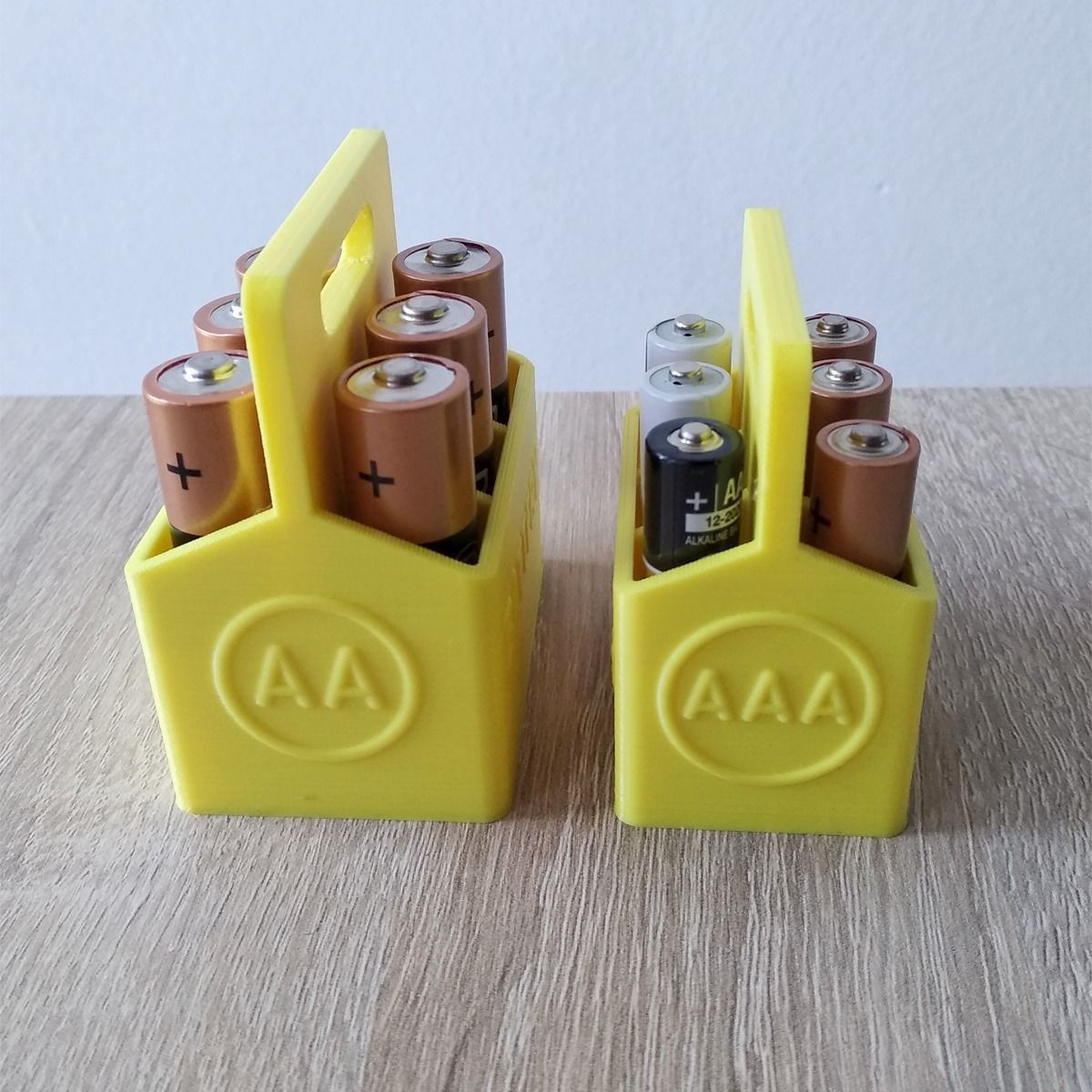 Printable Battery Holder 3D model 3D printable | CGTrader