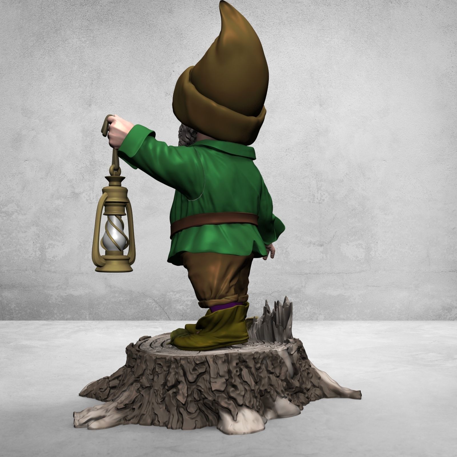 Garden Gnome 3D print model 3D model 3D printable | CGTrader