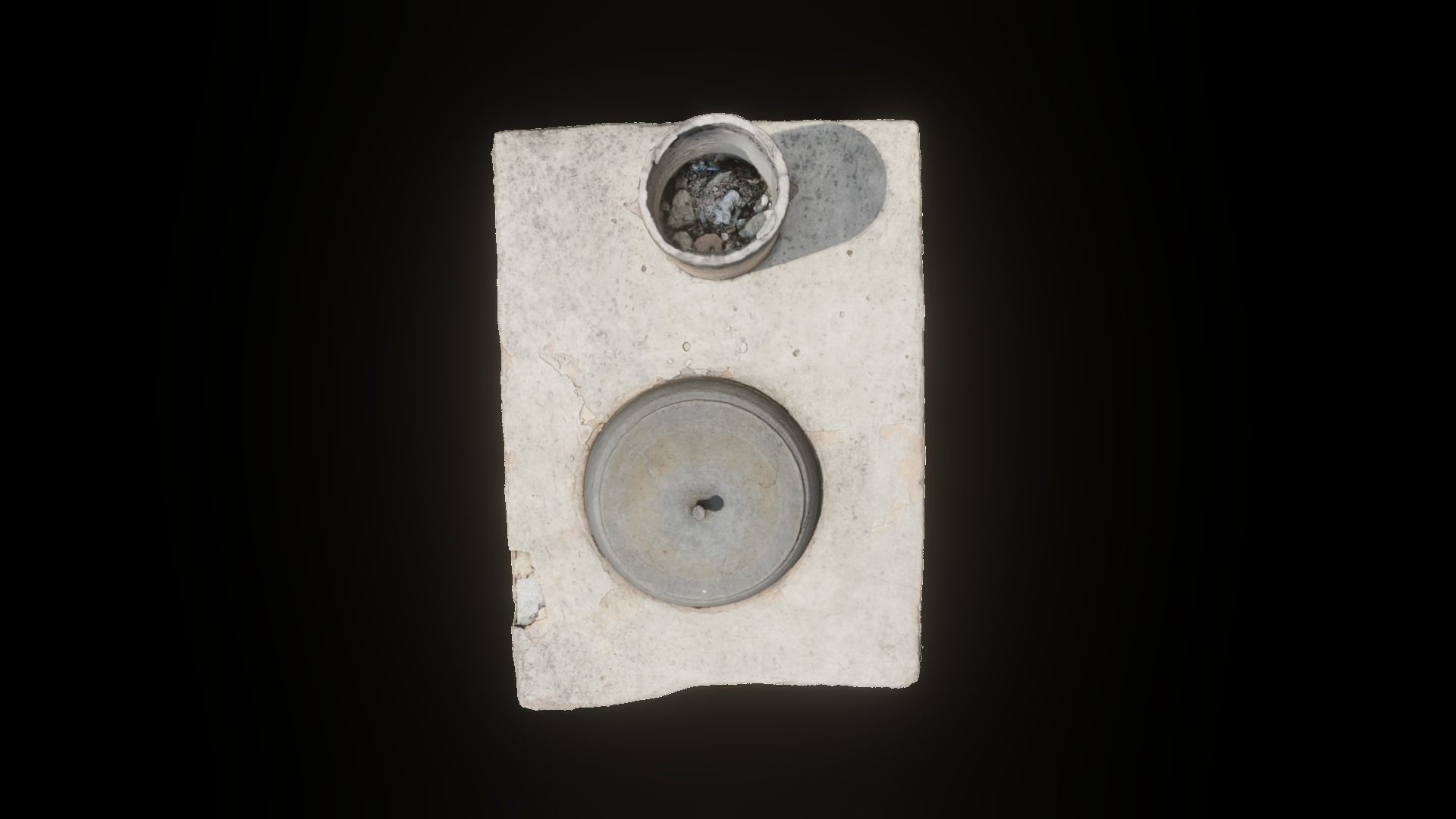 Korean Traditional furnace AhGoongYi 3D model CGTrader