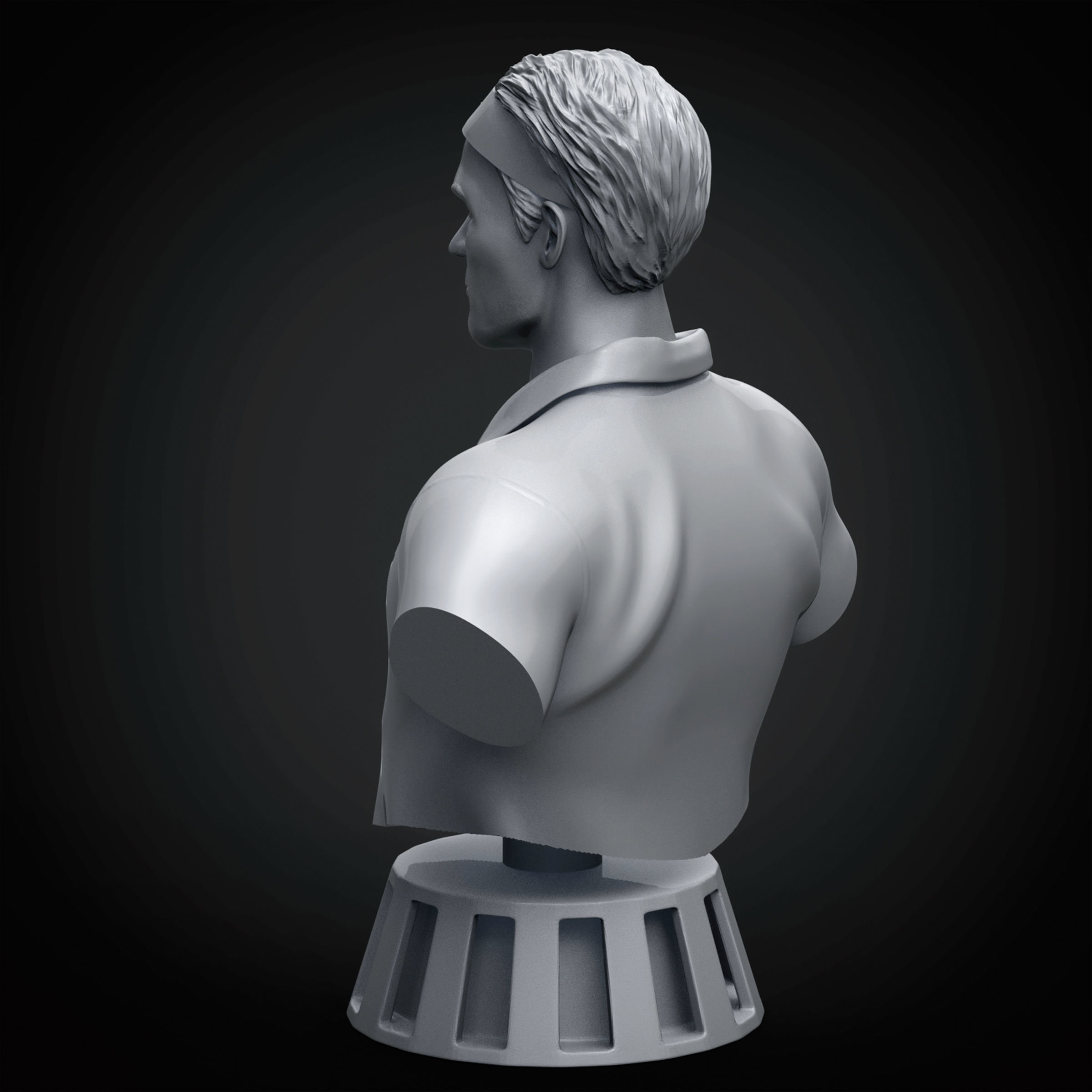 Roger Federer 3D Printable 3D model 3D printable | CGTrader