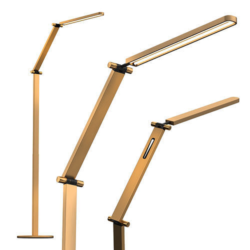 ZBAR LED TASK FLOOR LAMP 3D model CGTrader