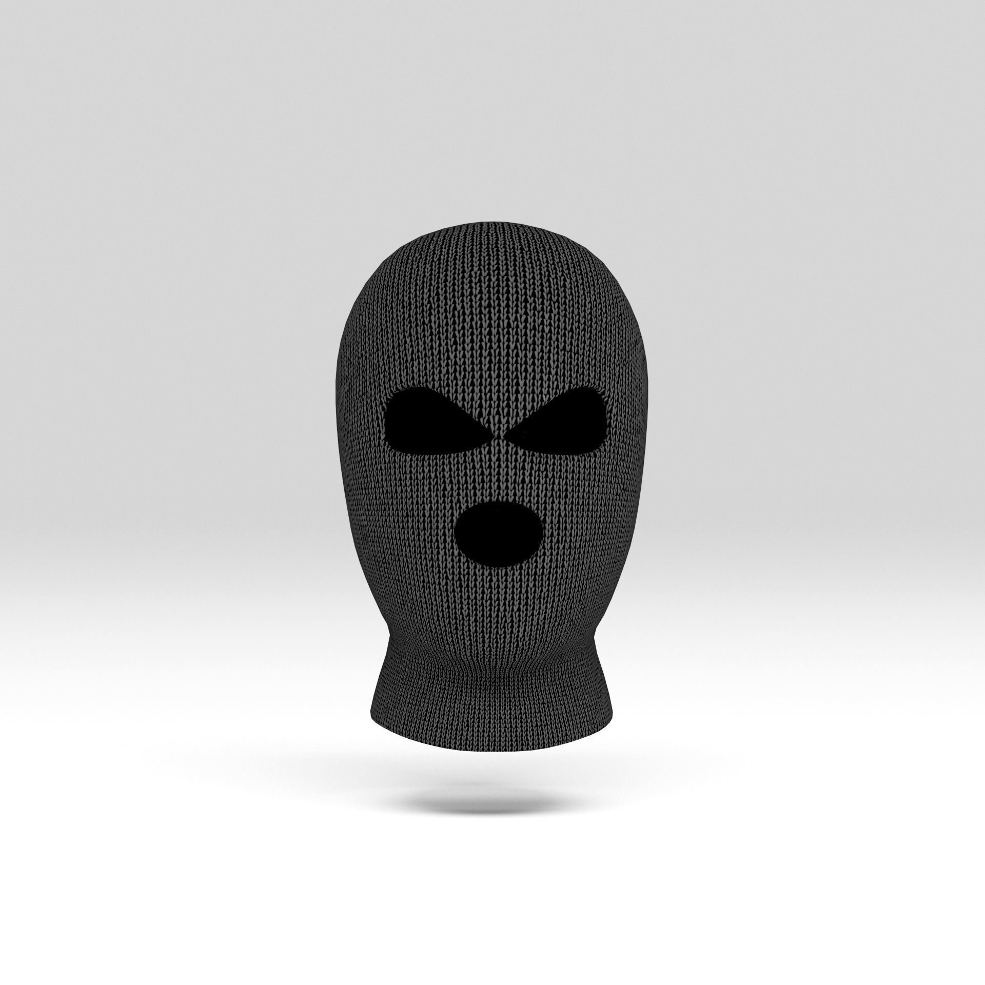 Balaclava mask 3D model CGTrader