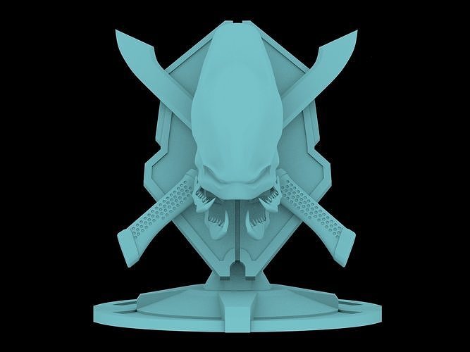 HALO Legendary Statue 3d print file 3D model 3D printable | CGTrader