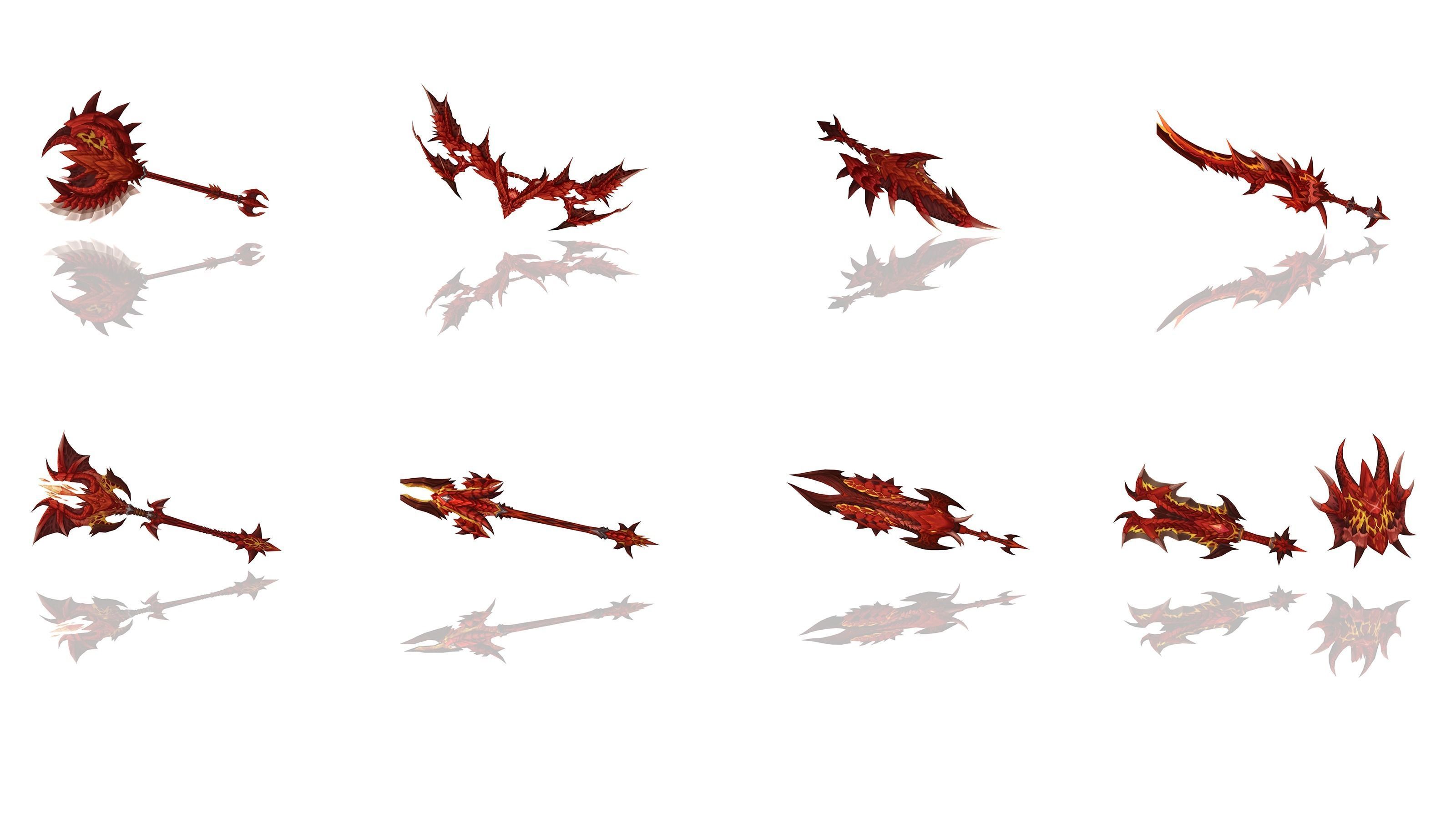 Dragon Scales Collection CGTrader