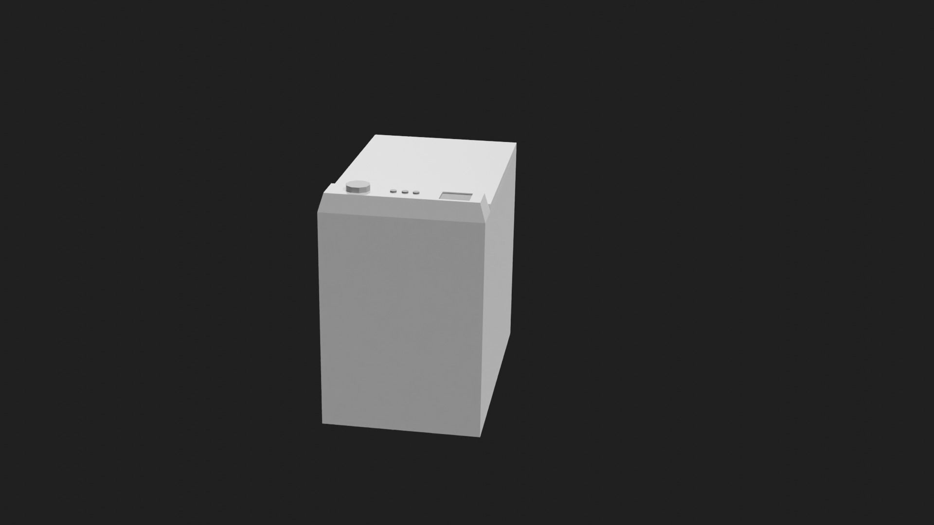 3D model Lowpoly Washing Machine VR / AR / low-poly | CGTrader