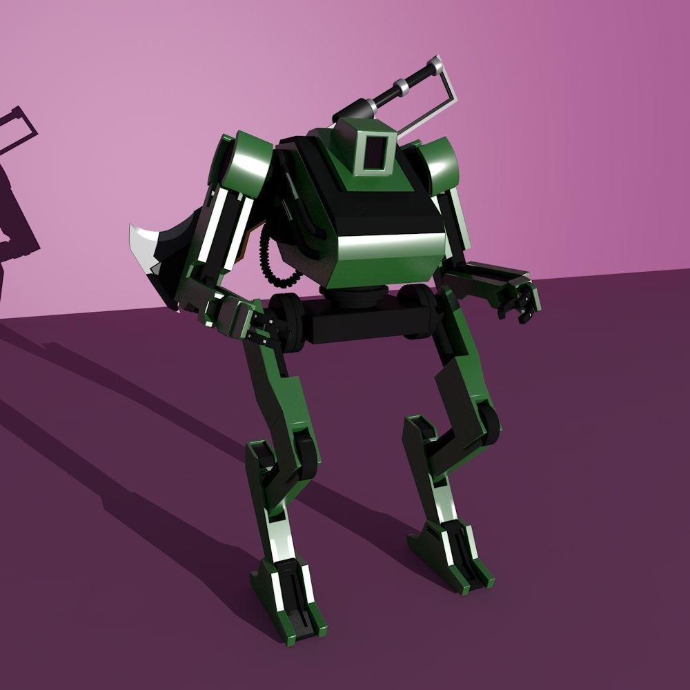 Mecha 3D model | CGTrader