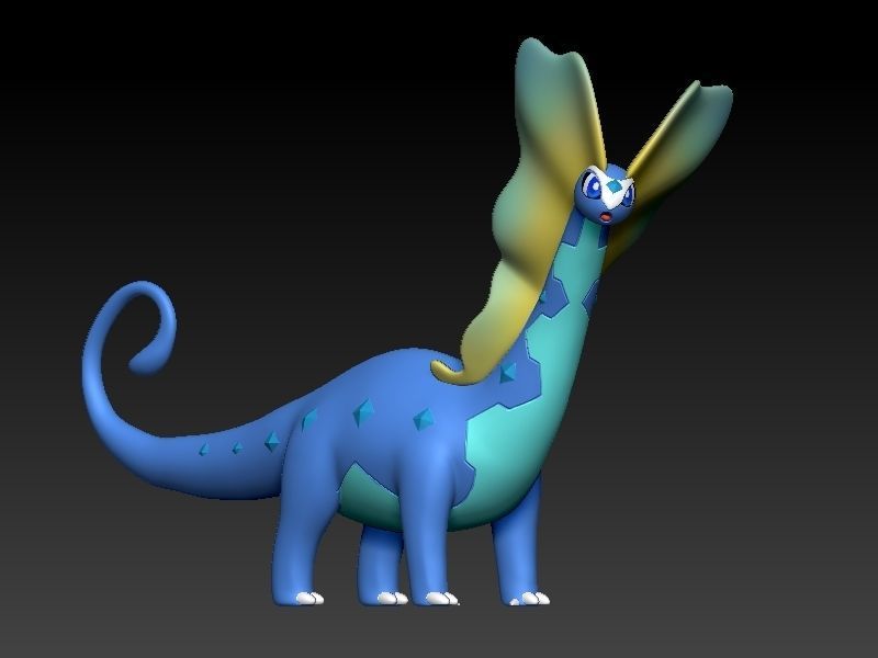 Pokemon aurorus 3D model 3D printable | CGTrader
