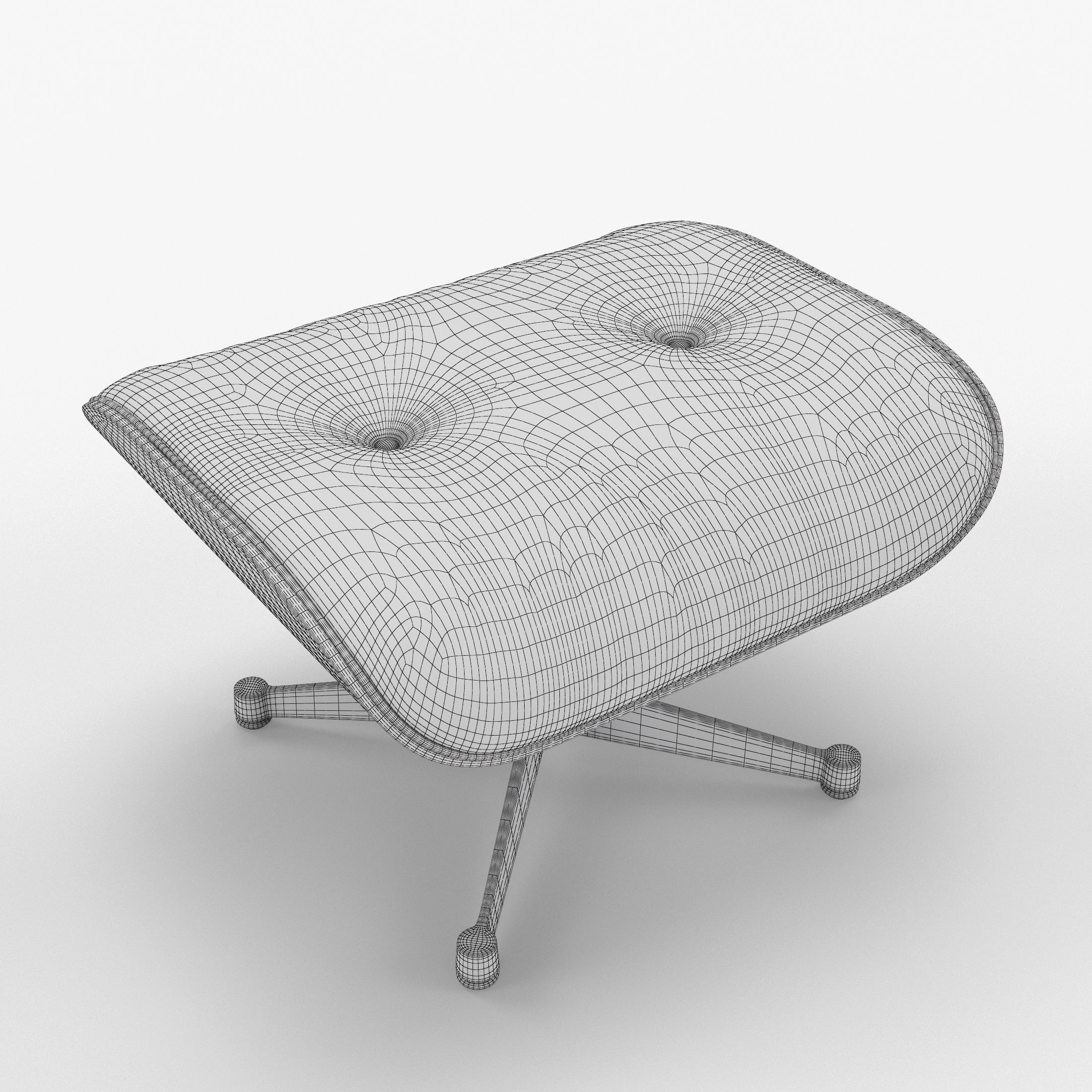 Vitra Lounge Chair Classic 3D model CGTrader