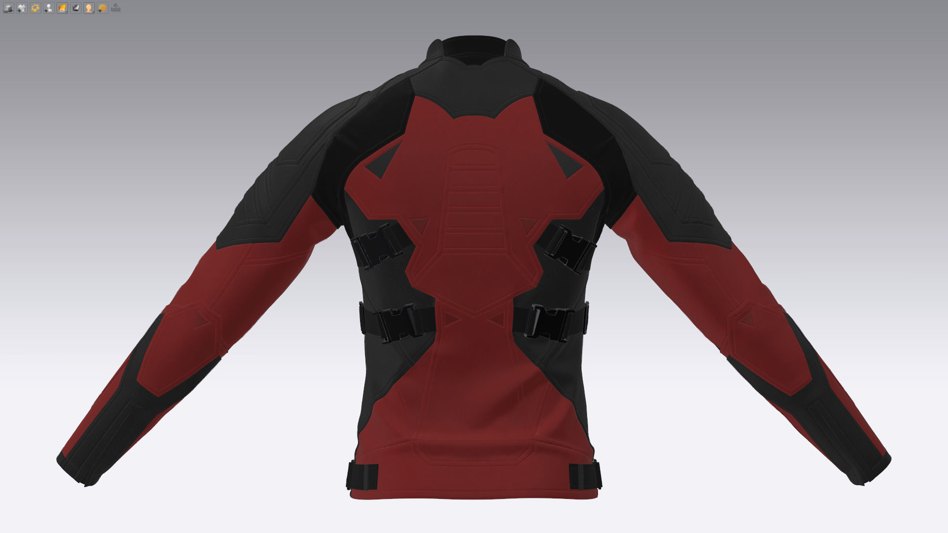 Glassons - Black Leather Biker Jacket On Designer Wardrobe - View #11