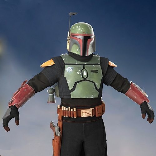 The Book Of Boba Fett Full Accurate Wearable Armor With Jetpack 3D 