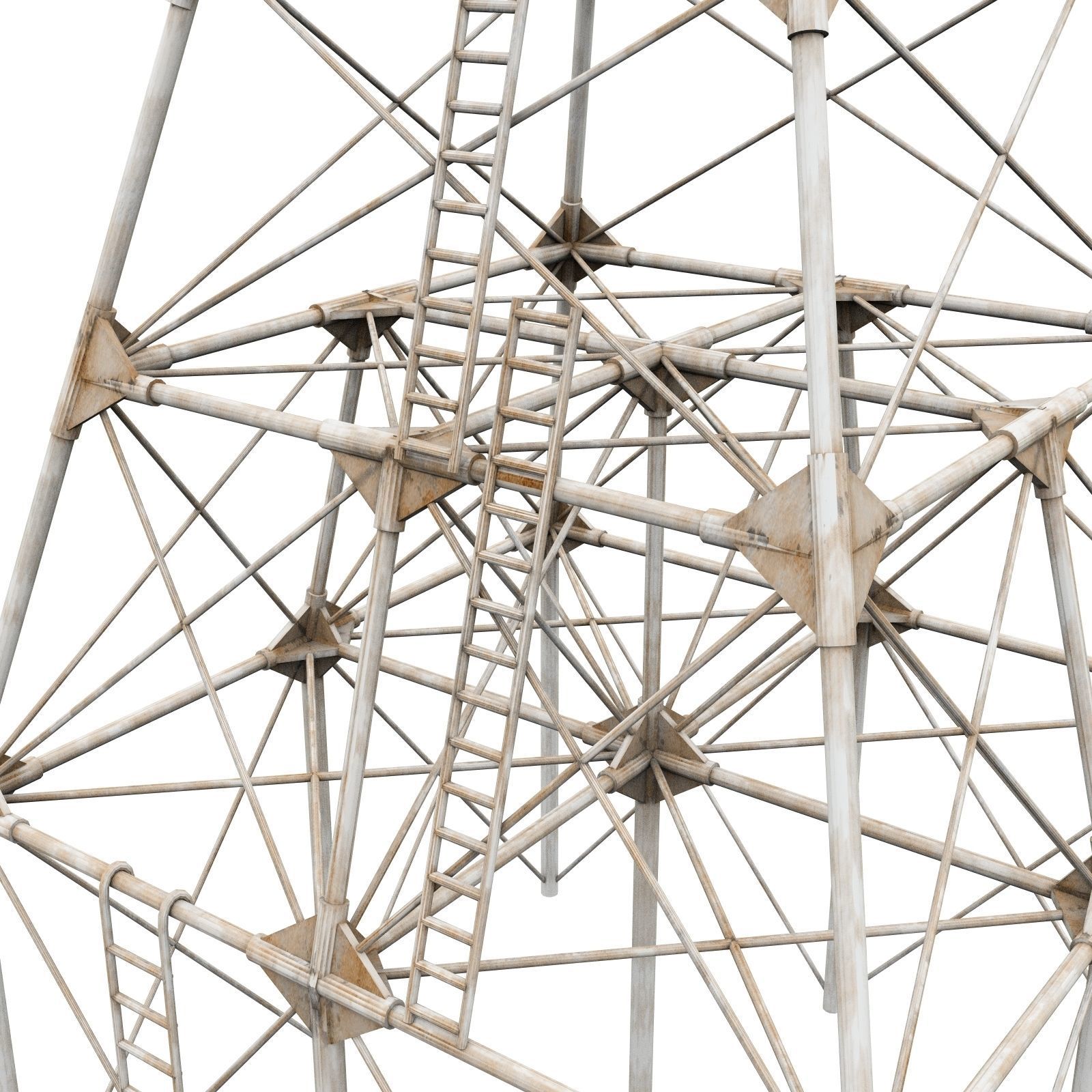 Molasses Reef Lighthouse 3D model CGTrader