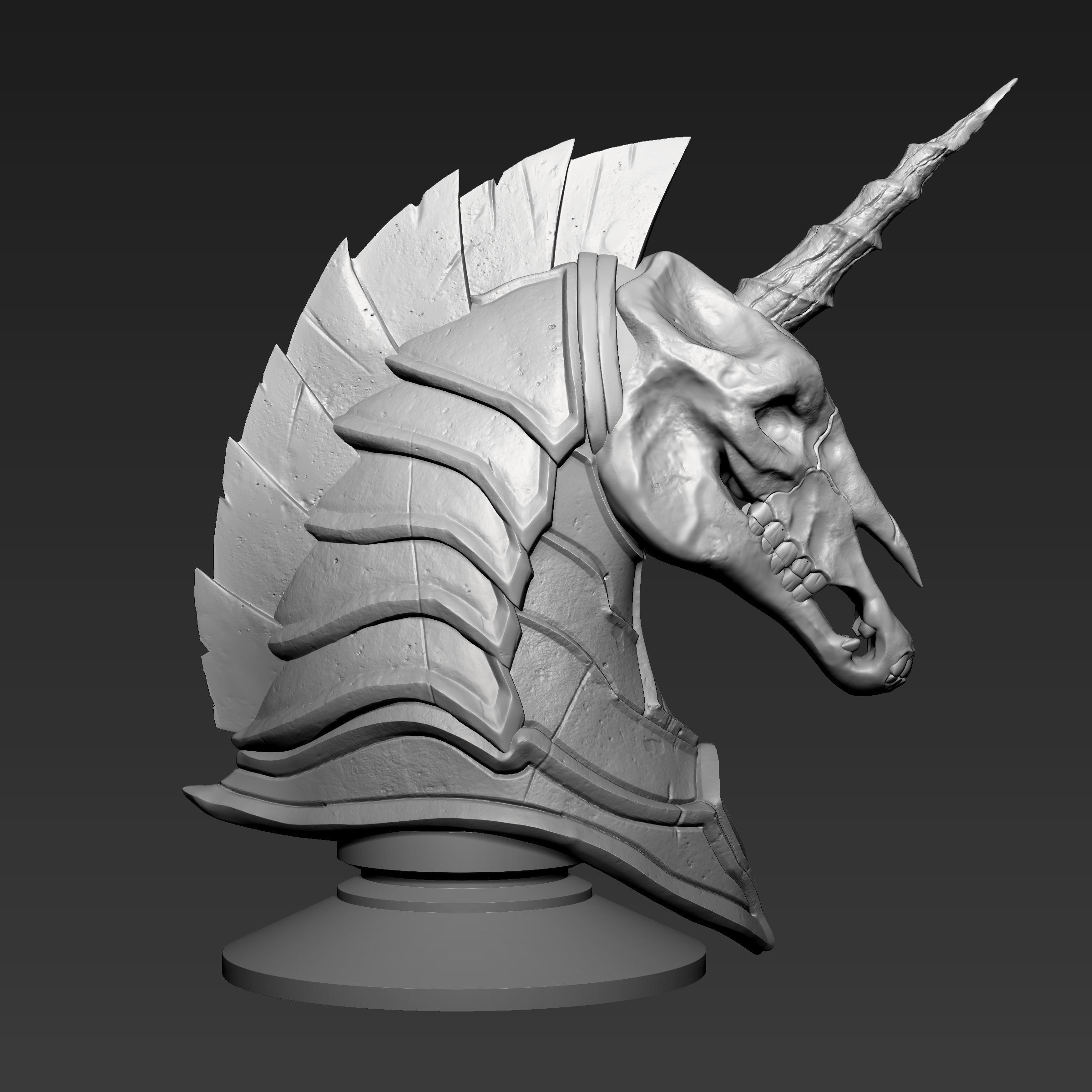 Horse SKULL 3D model 3D printable | CGTrader