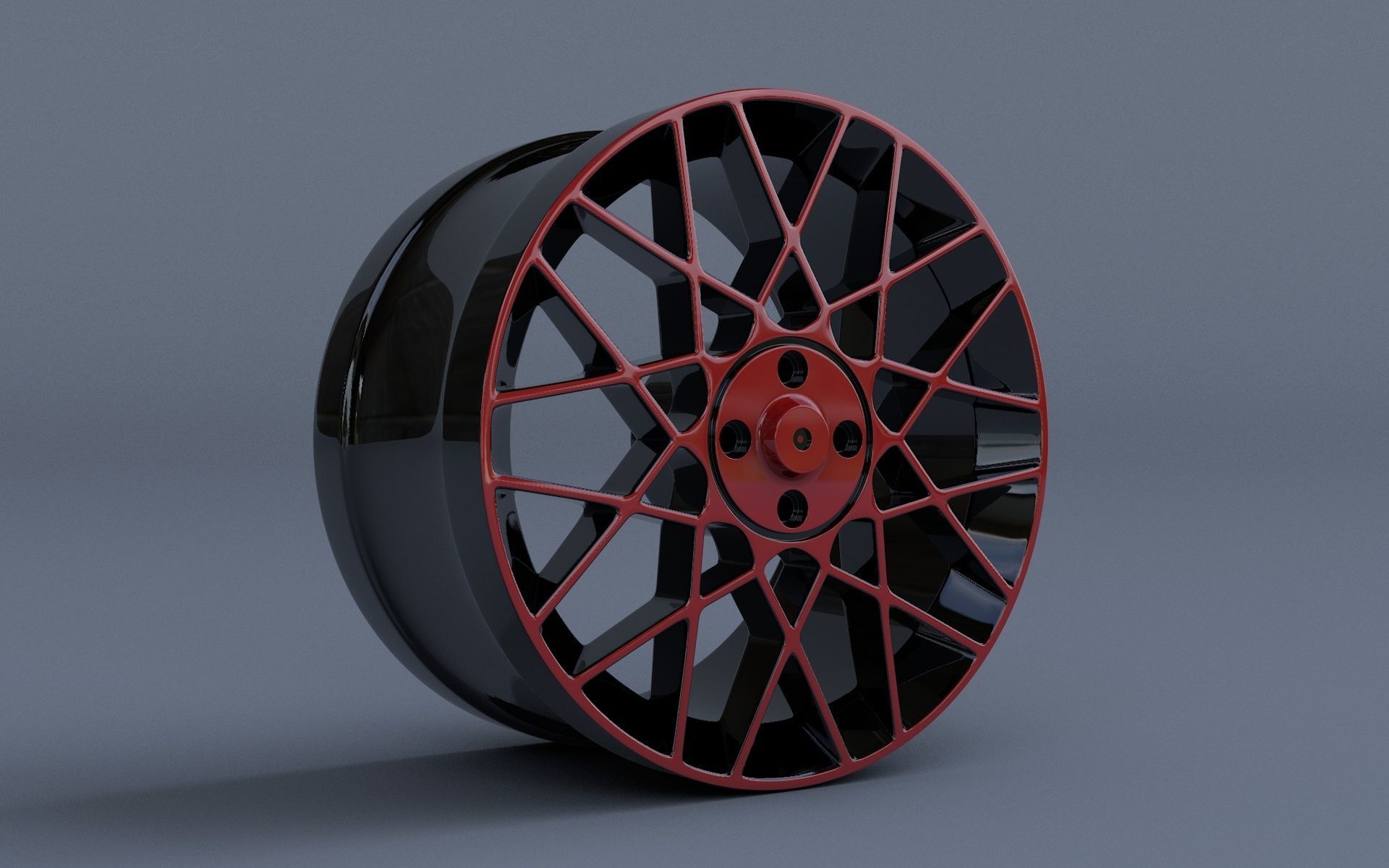 PDW Velocity Car Rim 3D model 3D printable | CGTrader