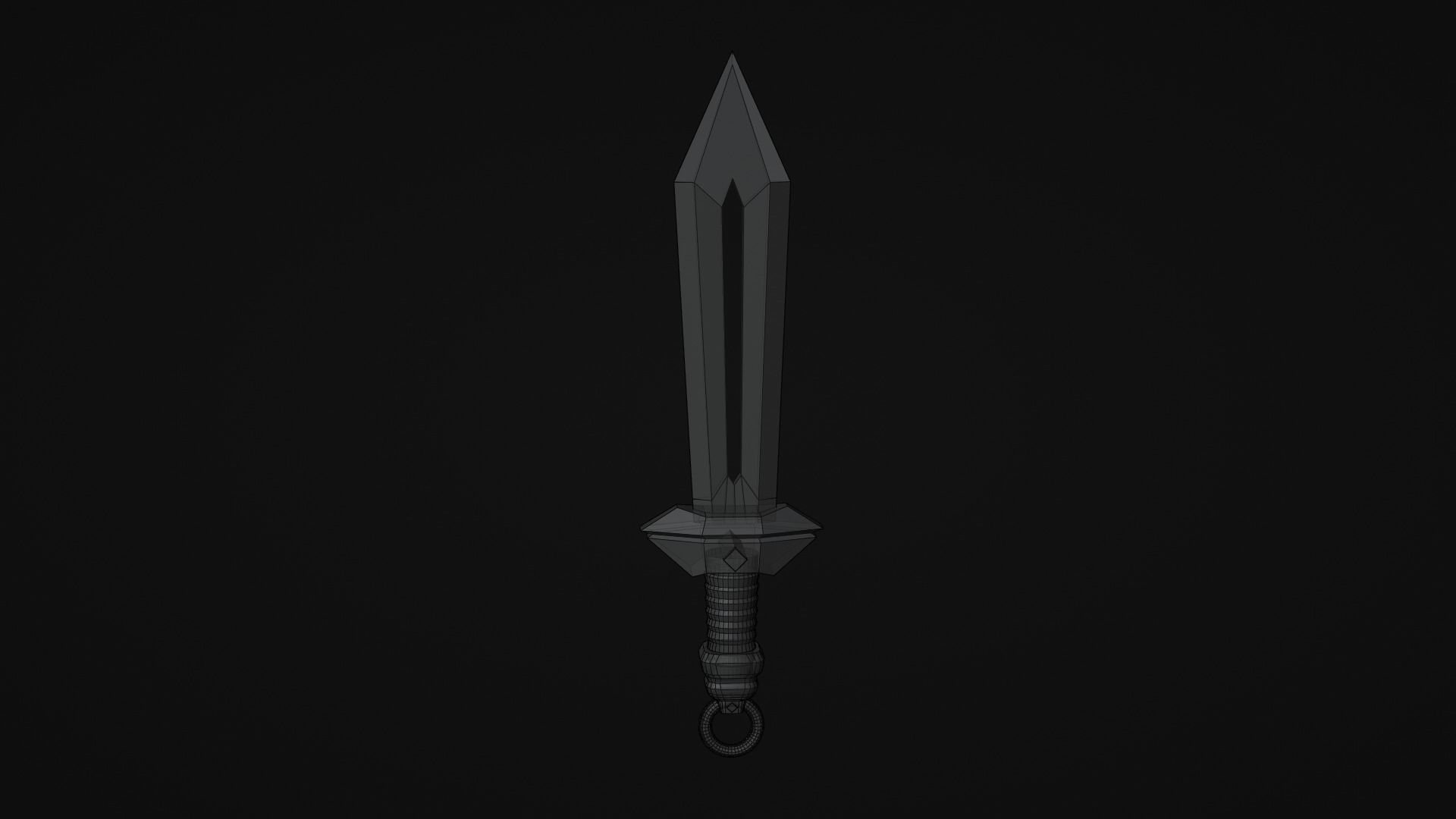 3D model Ruby Sword Low Poly for games VR / AR / low-poly | CGTrader