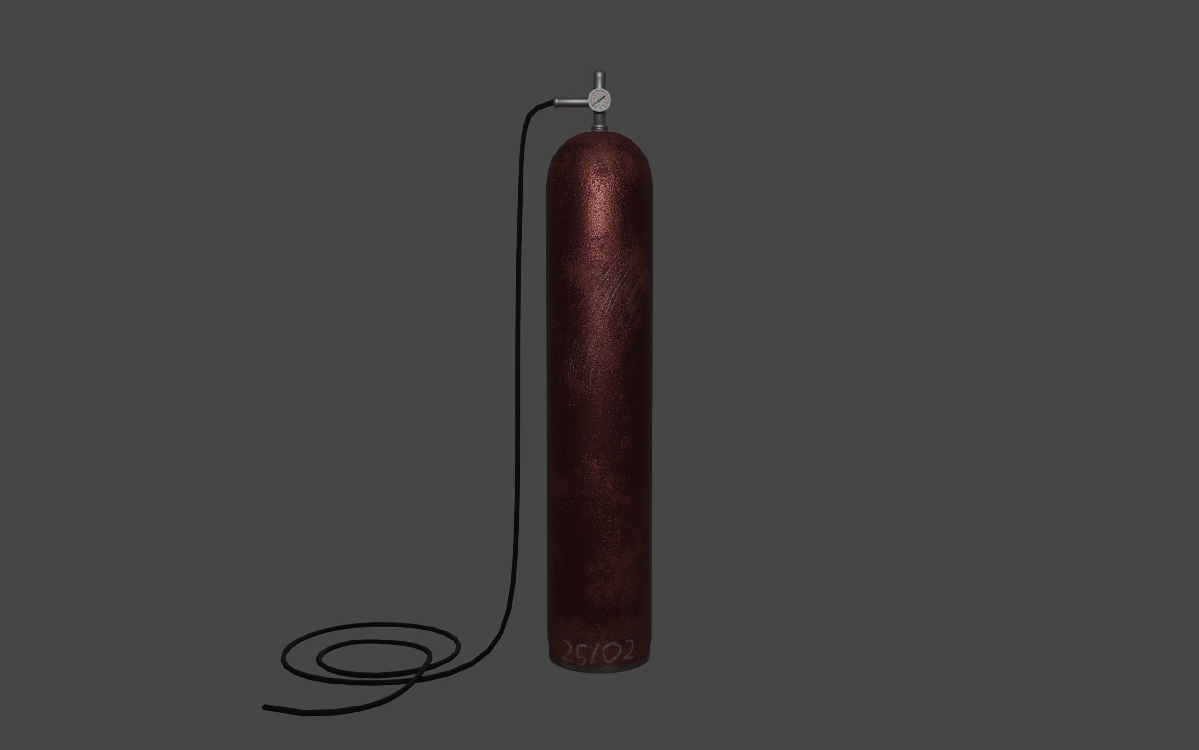 Old Oxygen Tank free VR / AR / low-poly 3D model | CGTrader