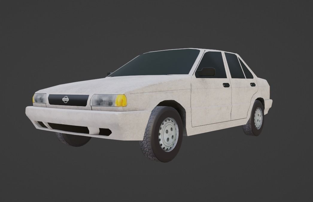 3D model Nissan Sentra B13 VR / AR / low-poly | CGTrader
