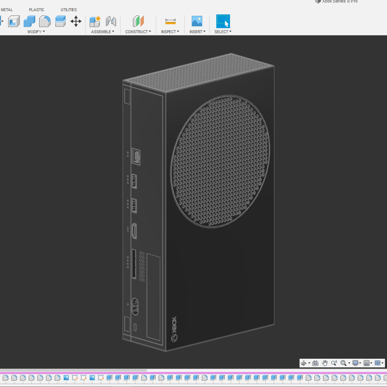 Xbox Series S 3D model CGTrader