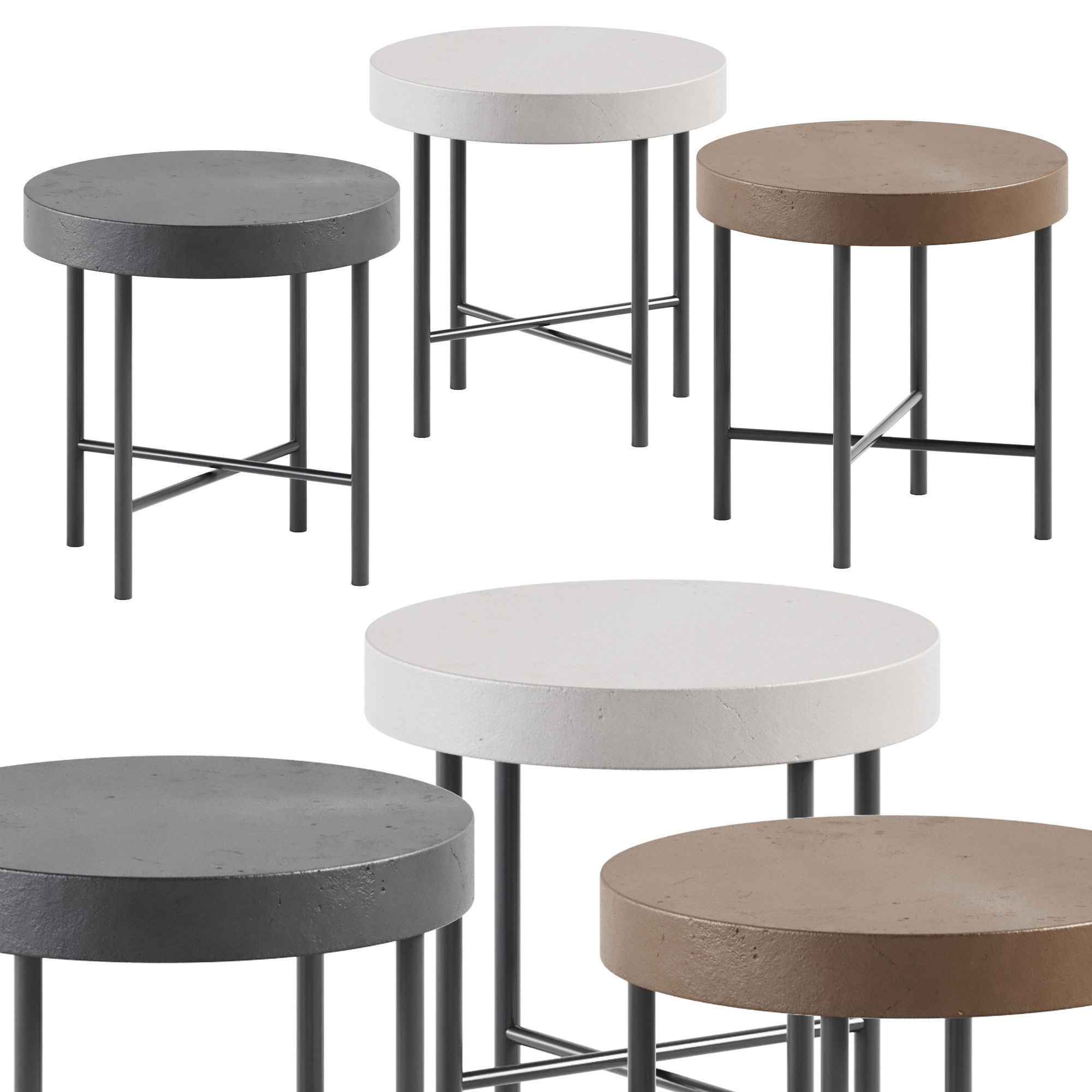 JYSK Side Table BANKEHUSE 3D model CGTrader