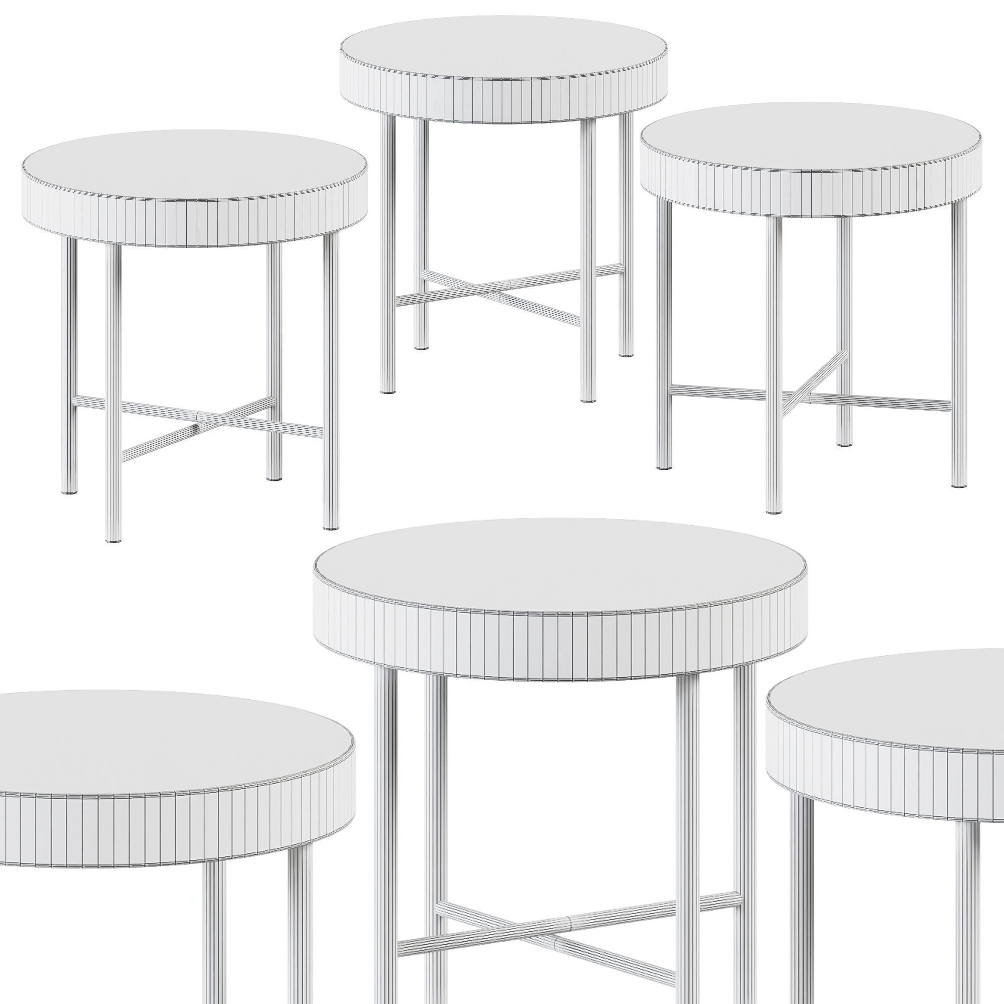 JYSK Side Table BANKEHUSE 3D model CGTrader