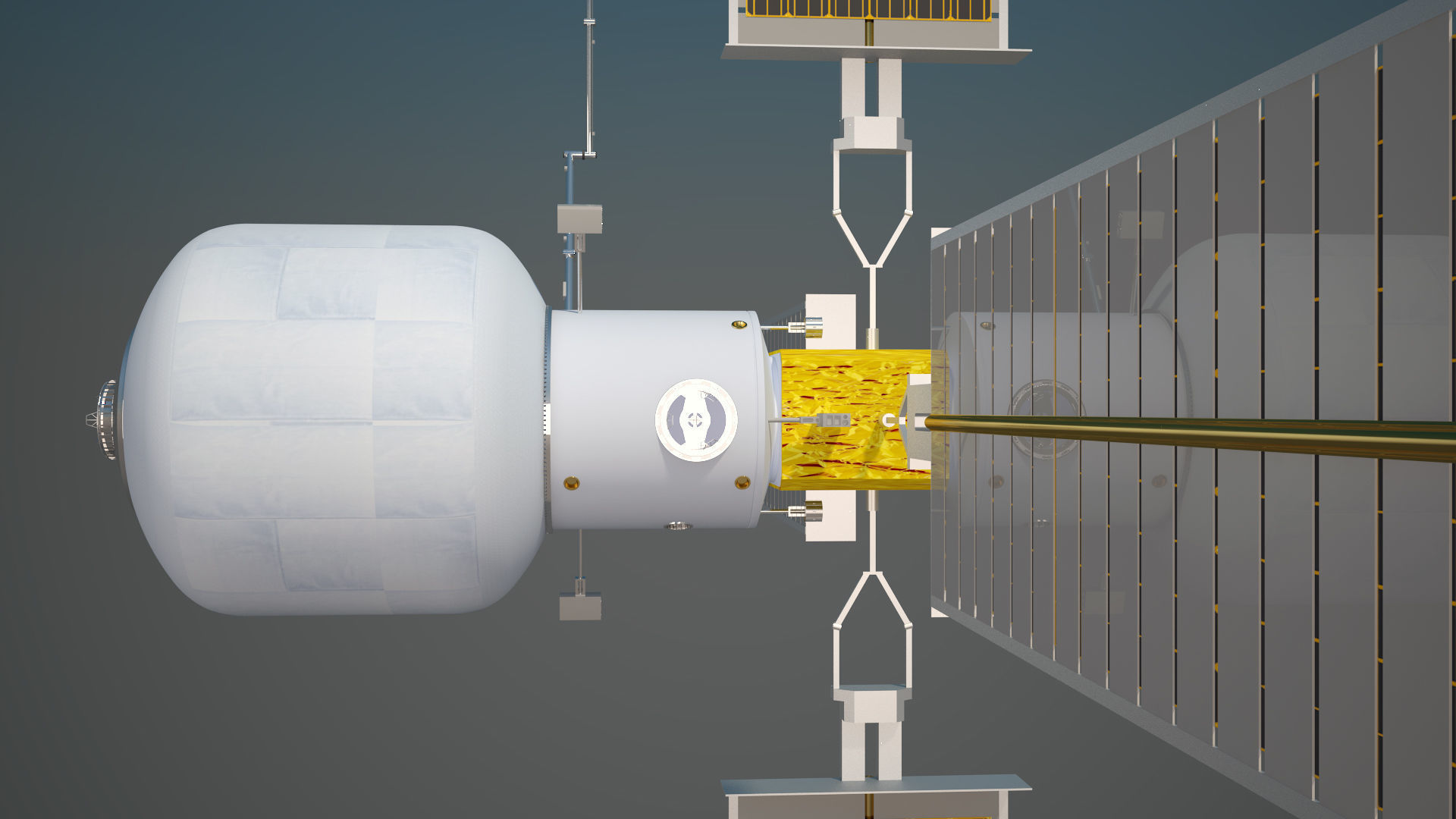 Starlab Space Station by Nanorack 3D model CGTrader