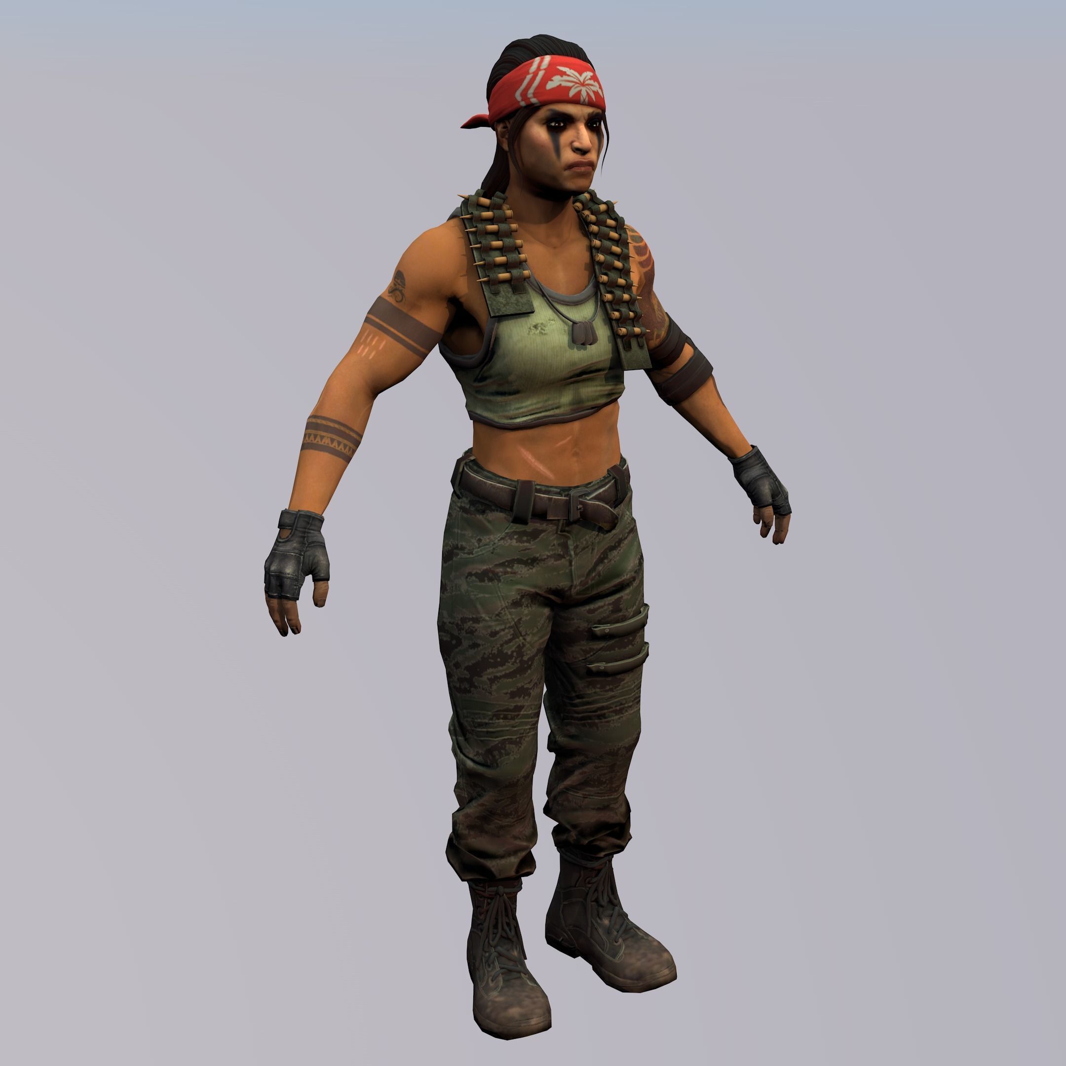 Agent from the game CSGO Vaipa Partisans 3D model | CGTrader