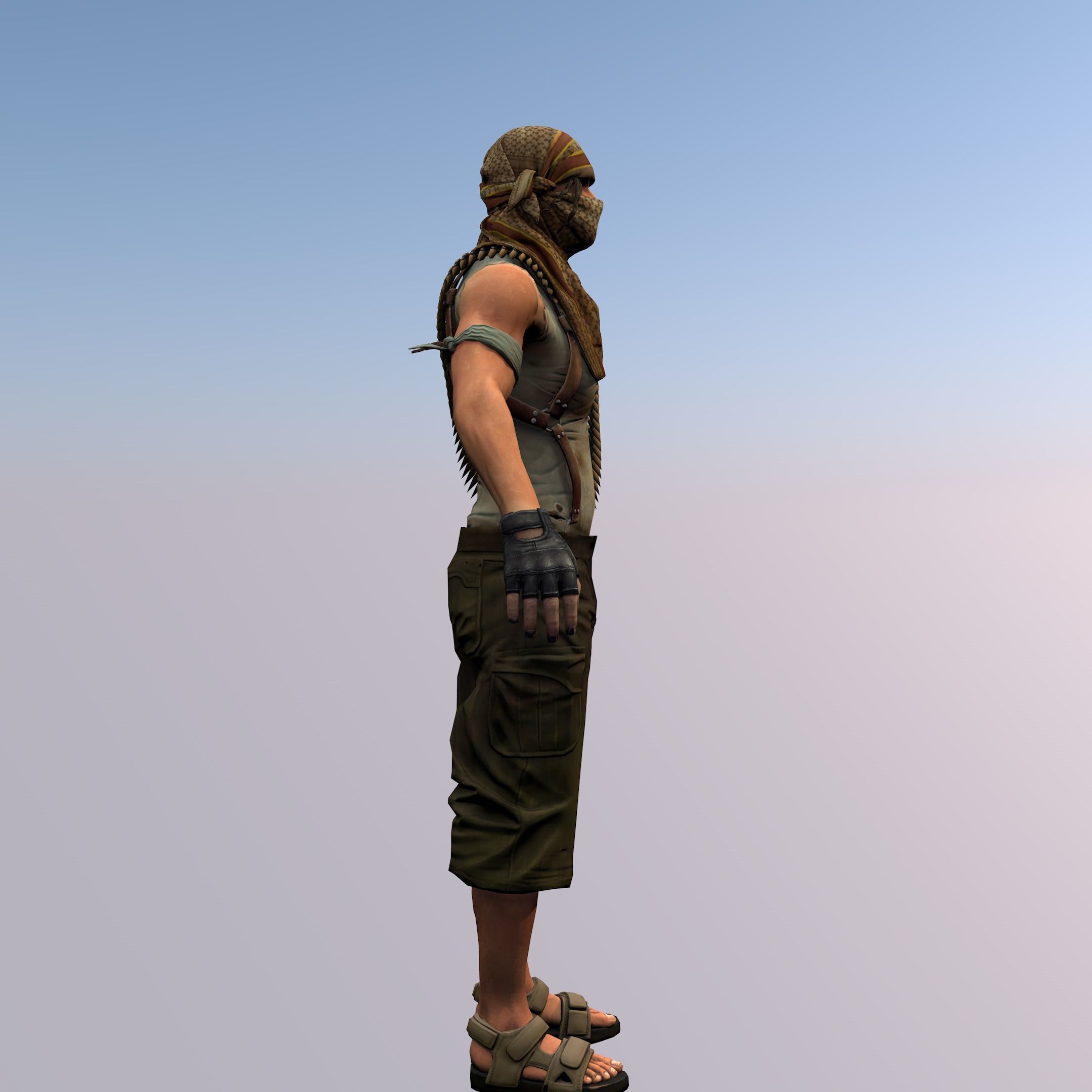 Agent from the game CSGO Hunter Guerrilla 3D model | CGTrader