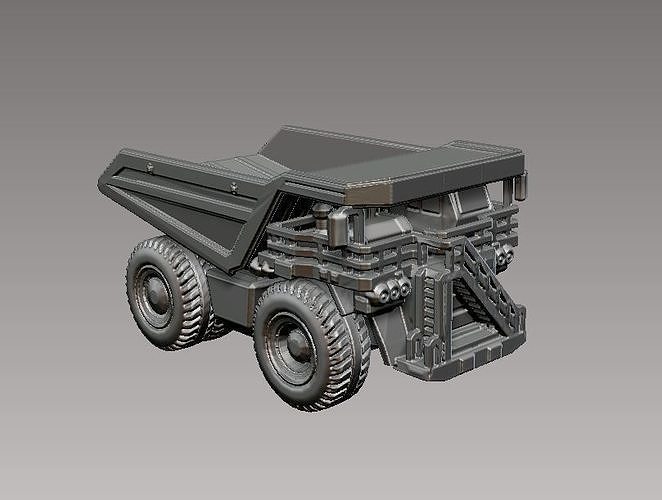 truck 3D model 3D printable | CGTrader