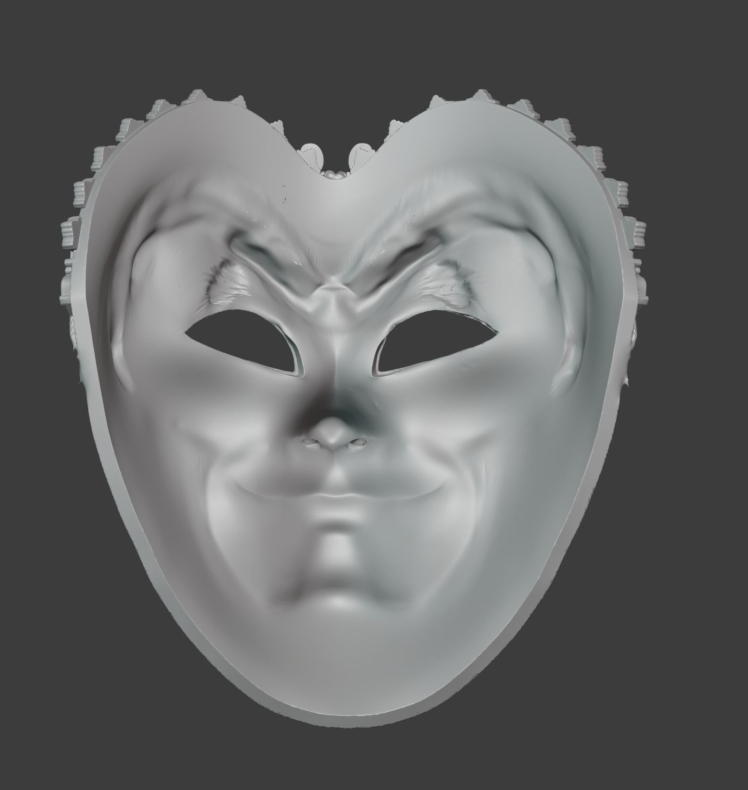 Boris Brejcha Venetian Carnival Mask Printable 3D print model V2 3D ...