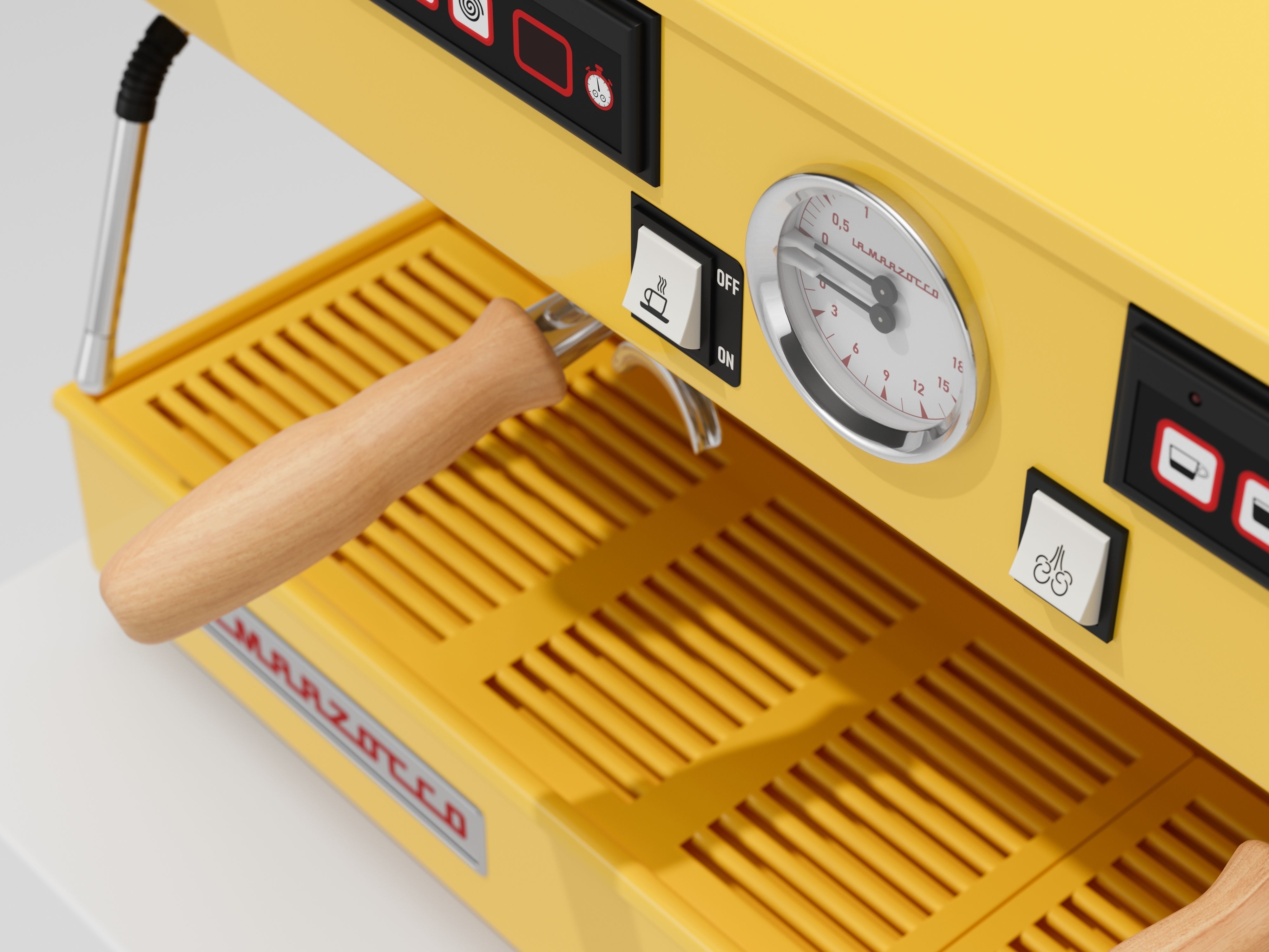 La Marzocco Linea Classic AV 2 Group Coffee Machine 3D model CGTrader