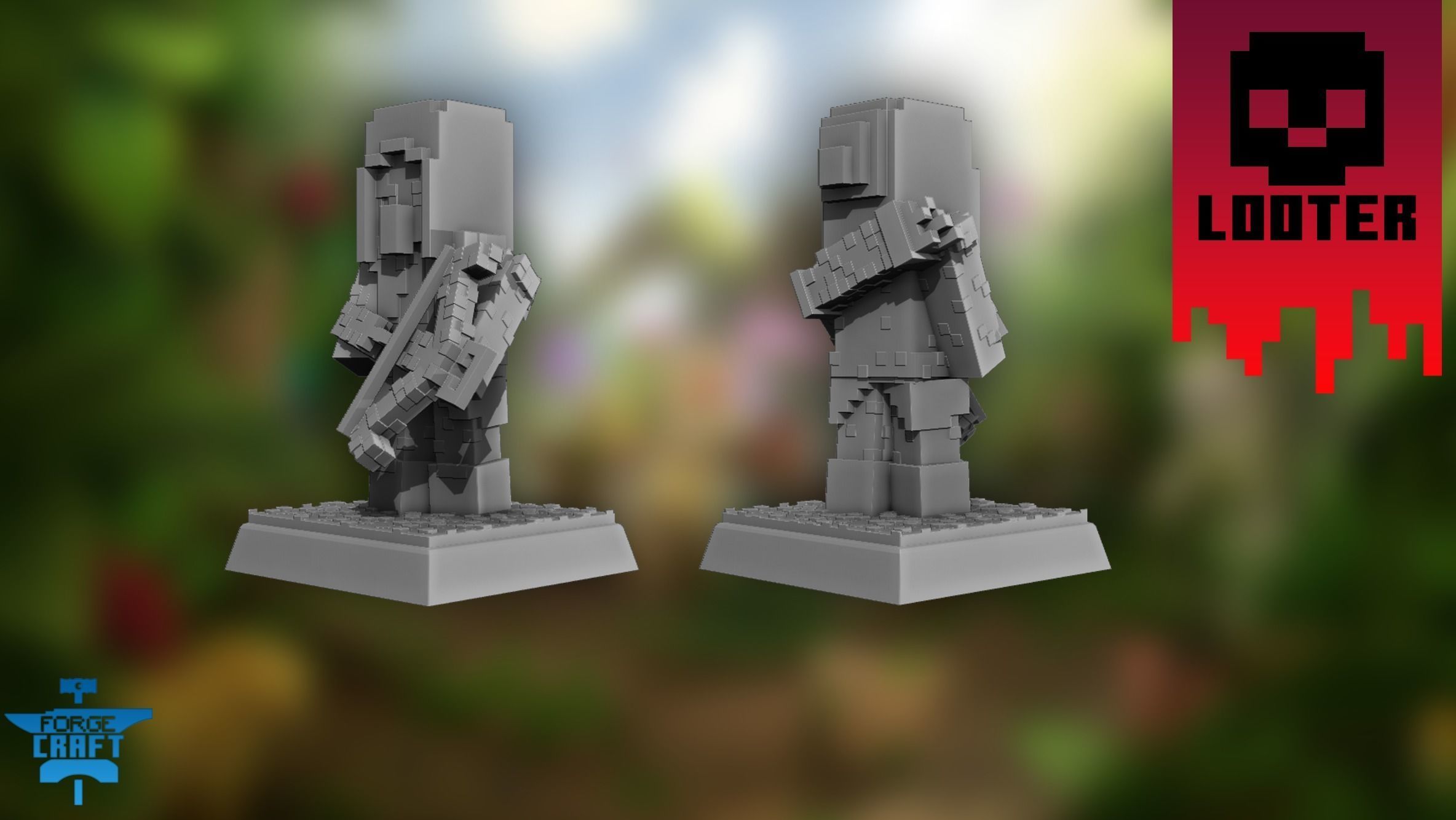 LOOTER CROSSBOW SQUAD 3D Model 3D Printable CGTrader