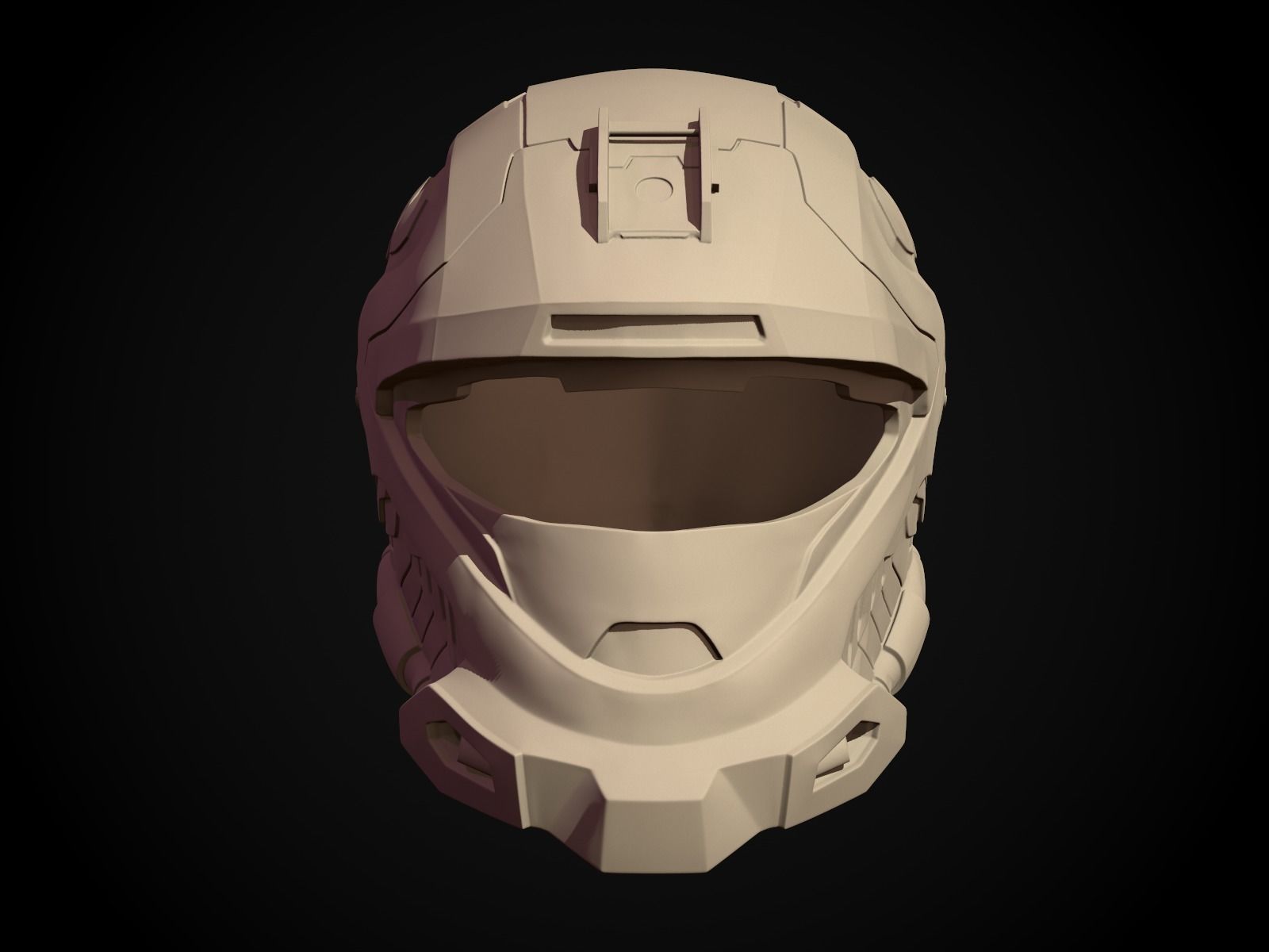 printable scifi Halo Recon helmet wargaming 3D model 3D printable ...
