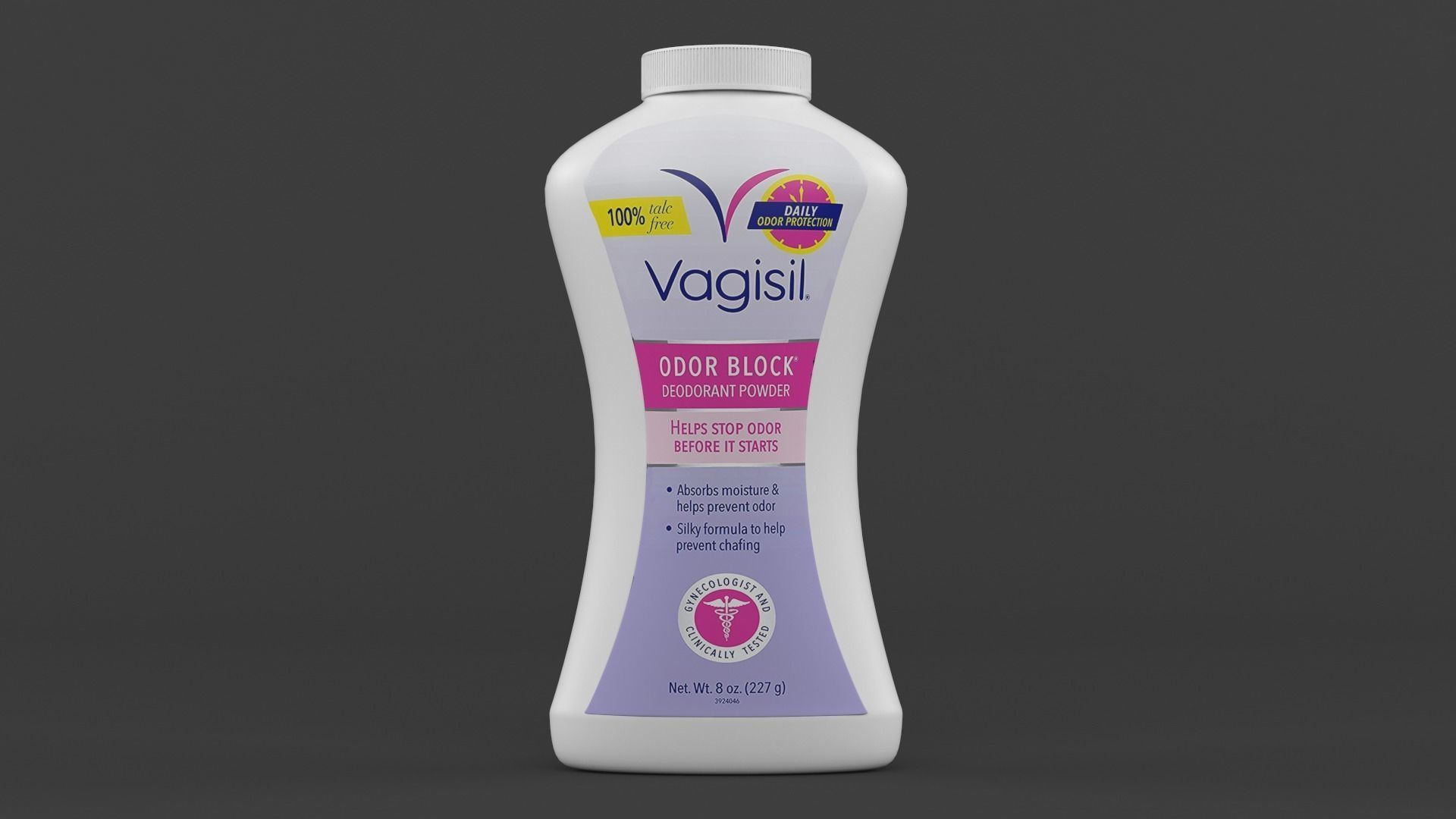 Vagisil Deodorant Powder 3D model CGTrader