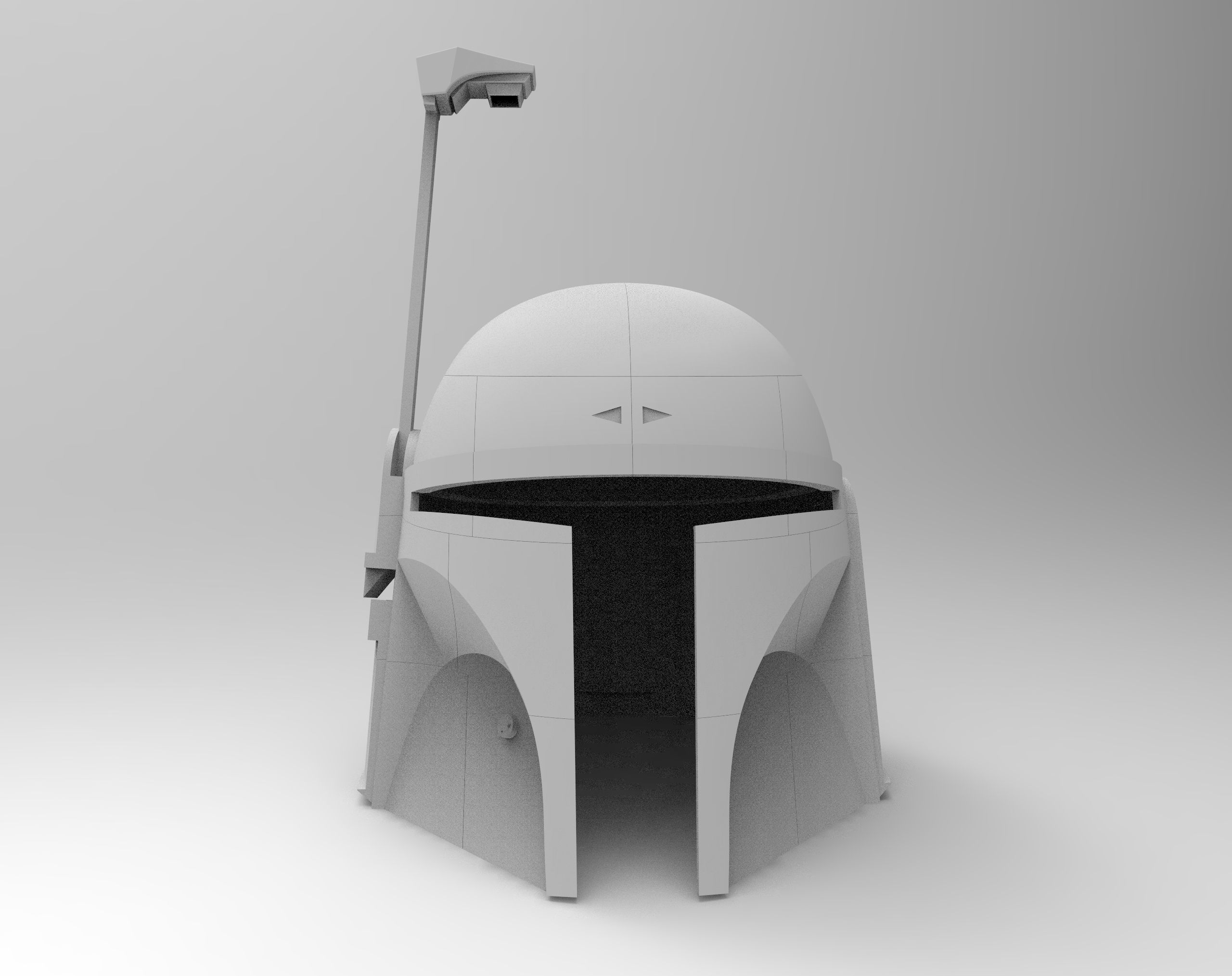 Boba Fett Helmet 3D model 3D printable | CGTrader