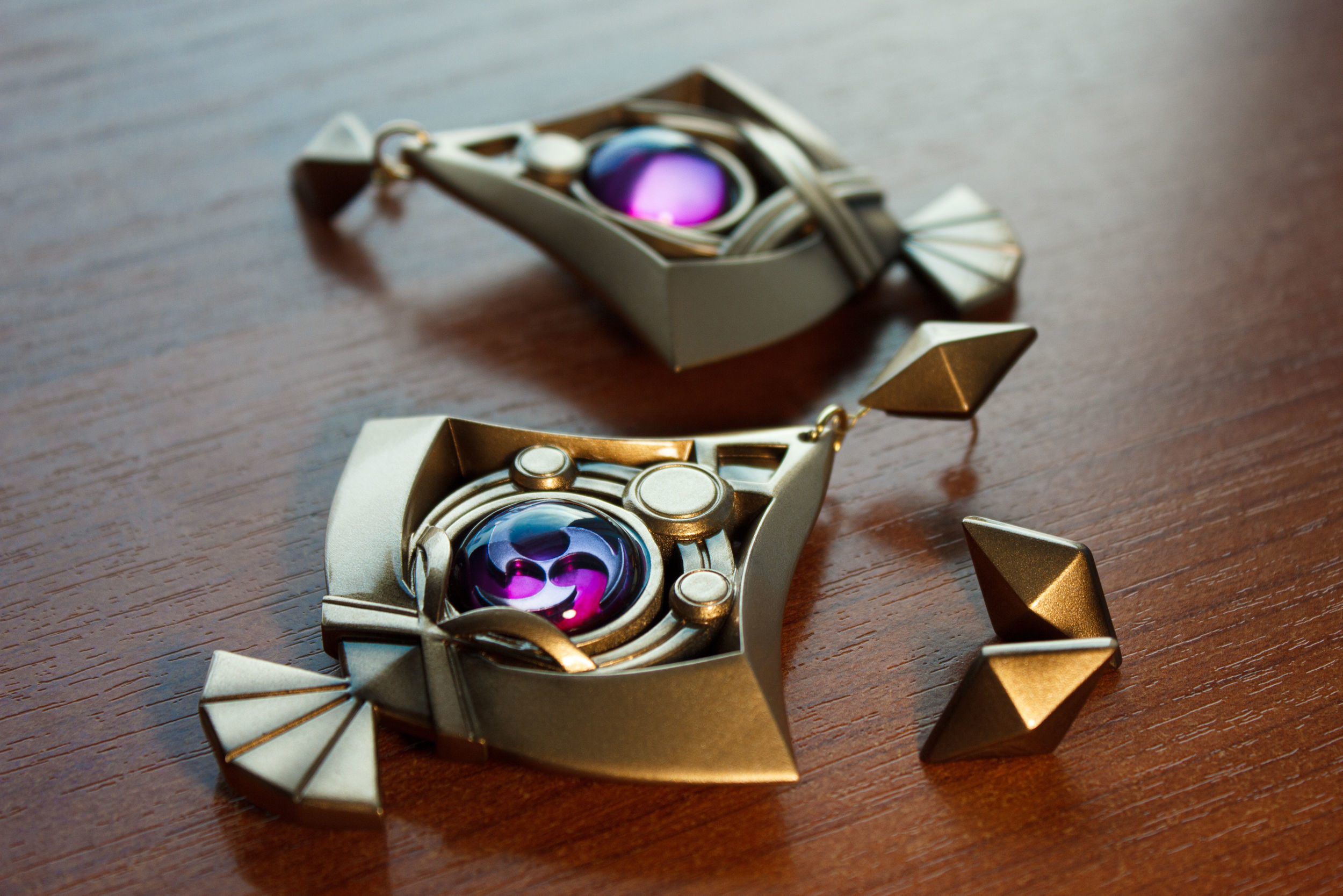 Yae Miko earrings cosplay accessories from Genshin Impact 3D model 3D