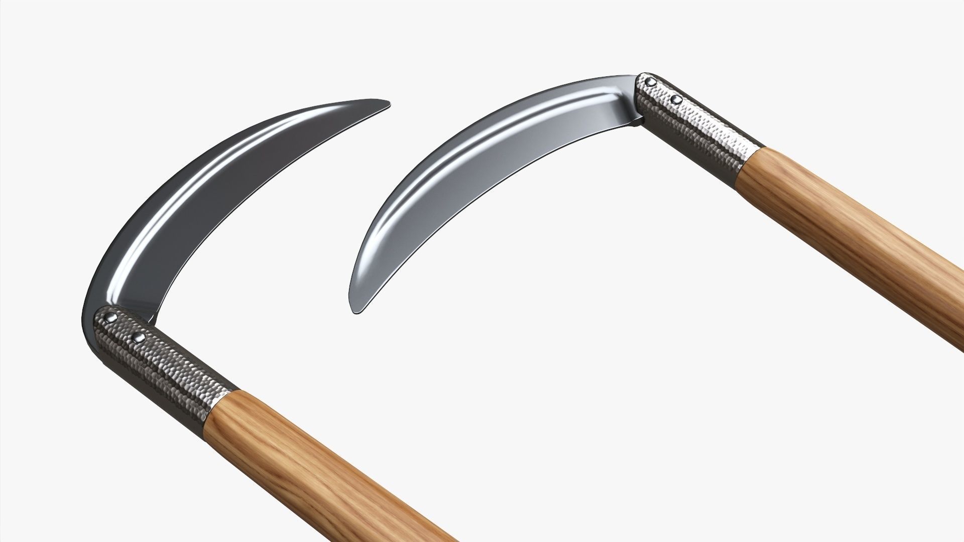 Two competition Kamas 3D model CGTrader