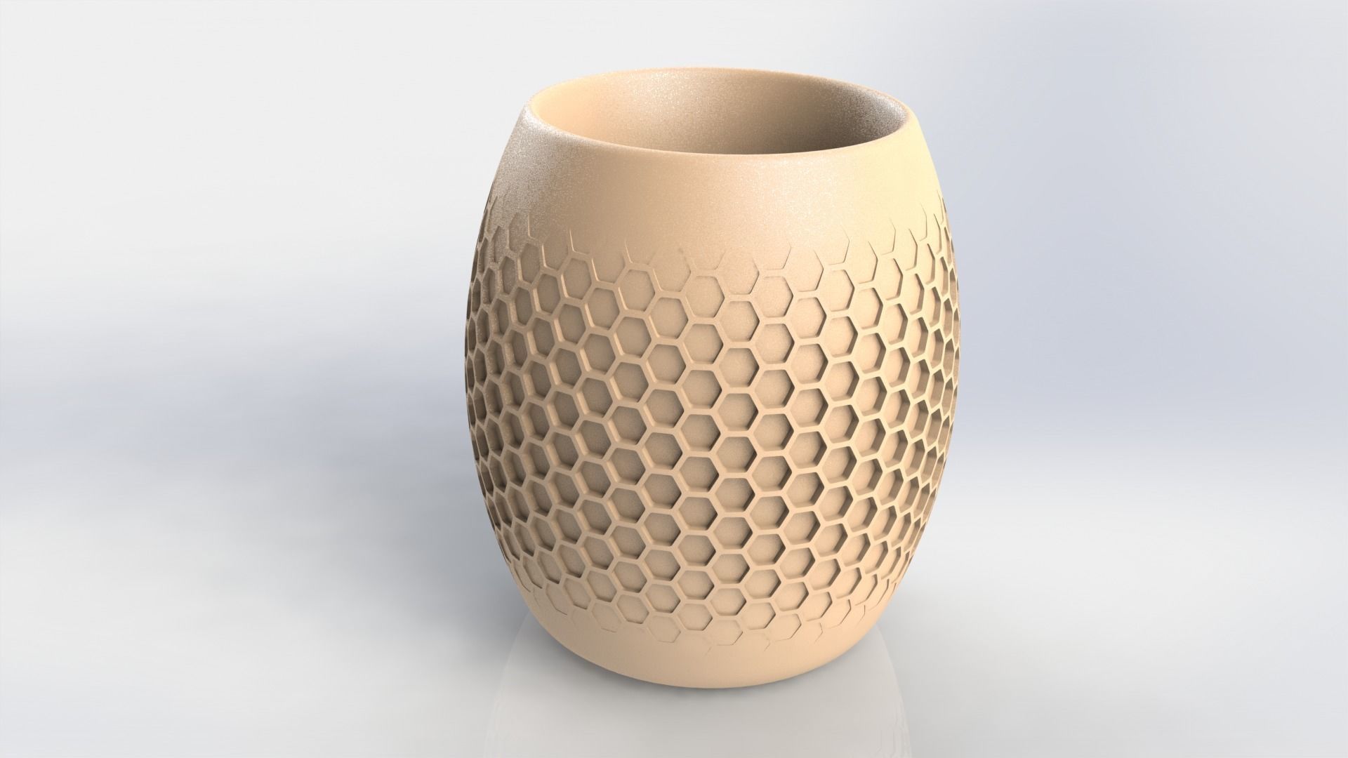Vase with pattern 3D model 3D printable CGTrader
