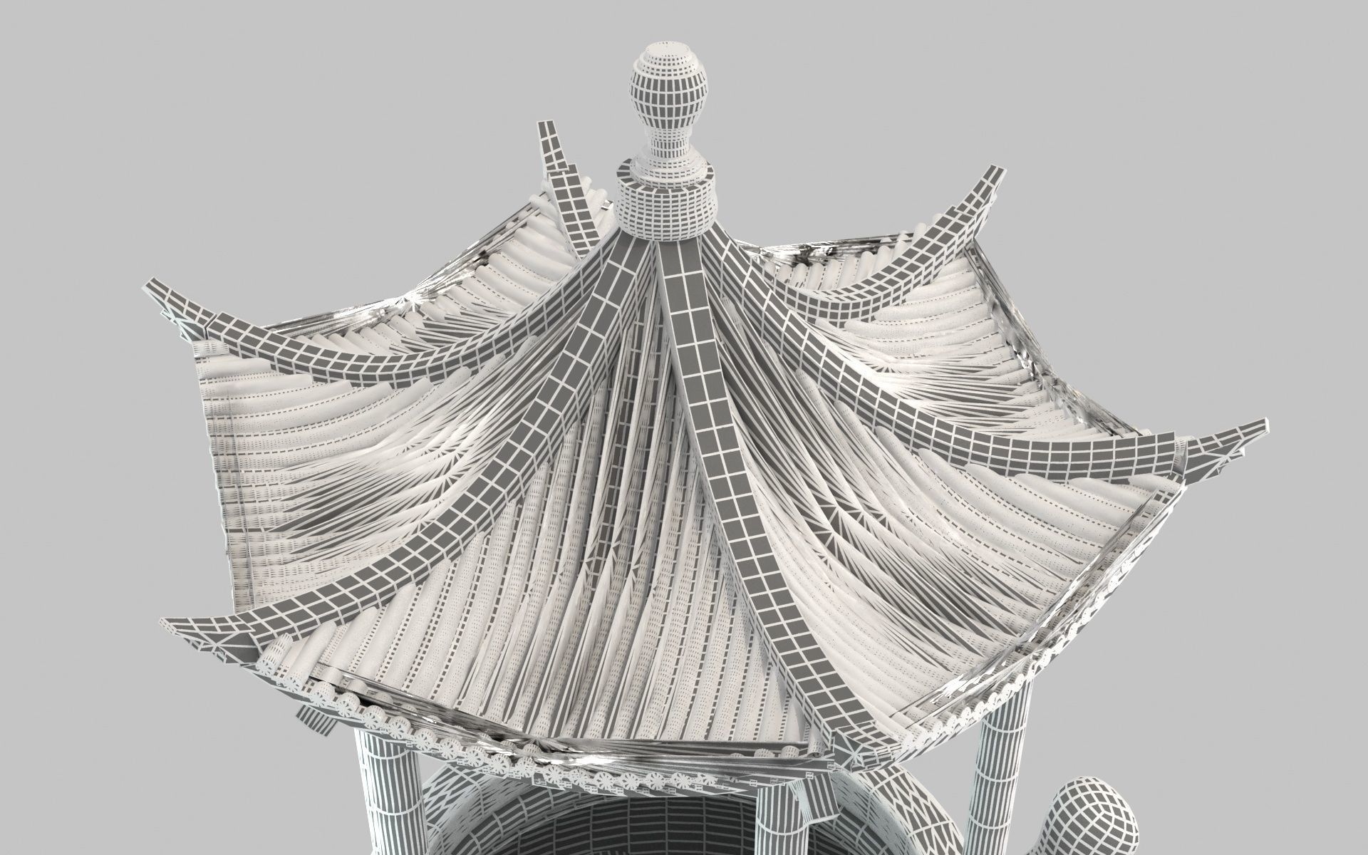 Sacrificial Tripod 3D model CGTrader