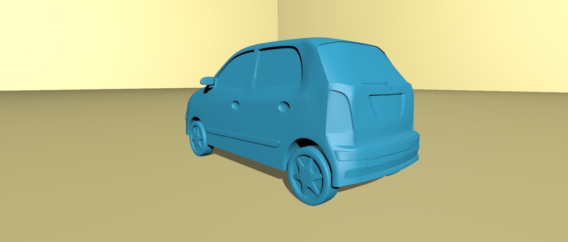 Hyundai Atos 3D model 3D printable | CGTrader