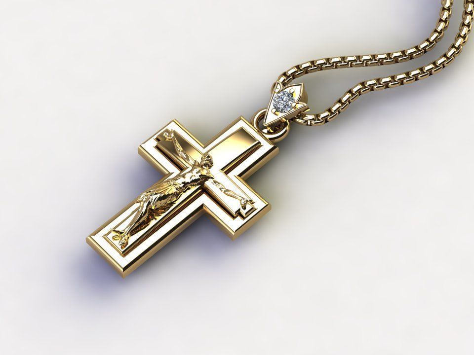 Jesus Pendant 3D cad 3D model | CGTrader