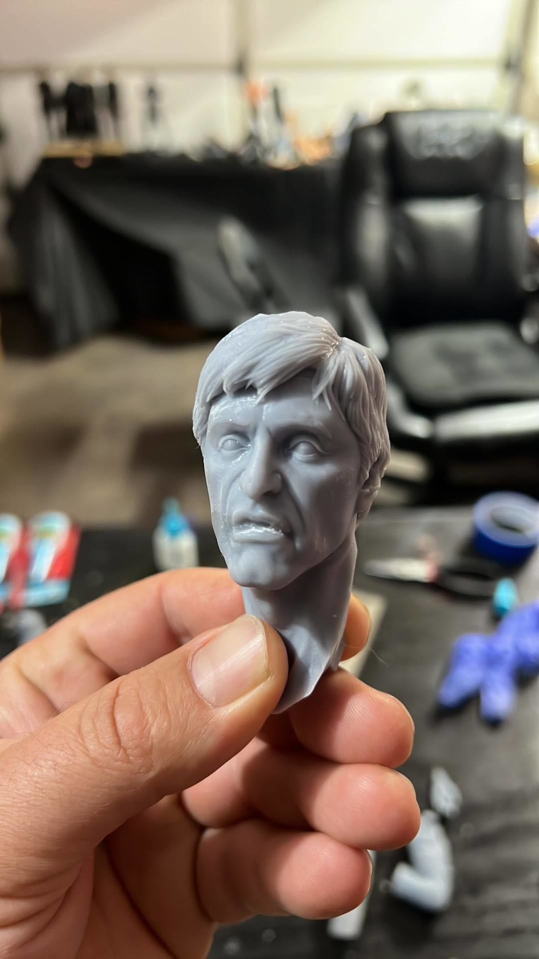 Scarface Tony Montana 3D Model 3D Printable CGTrader Scarface Tony Montana 3D Model 3D Printable CGTrader