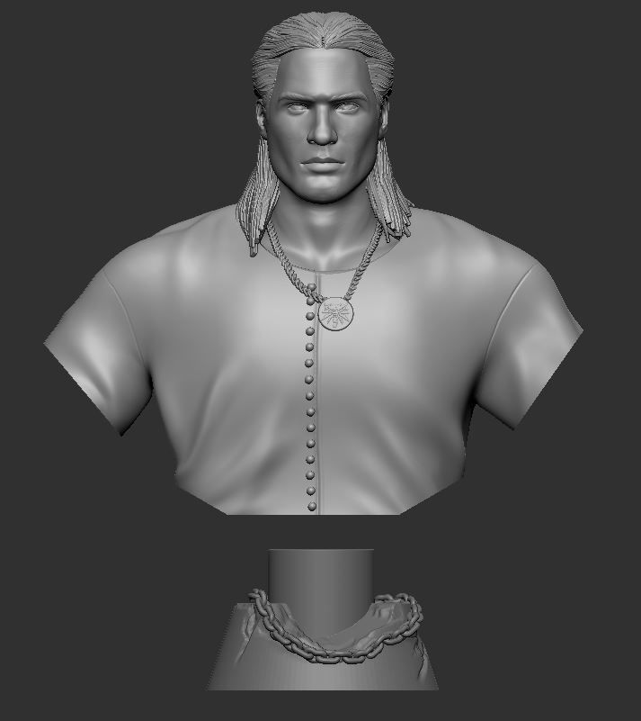 Geralt of Rivia 3D Printable 3D model 3D printable | CGTrader