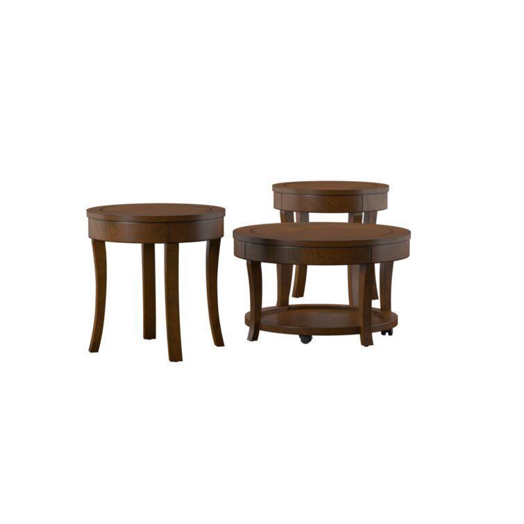 Earline Coffee Table Set 3D model CGTrader