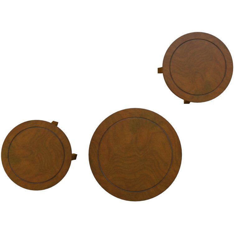 Earline Coffee Table Set 3D model CGTrader