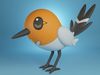 pokemon fletchling 3D model 3D printable | CGTrader